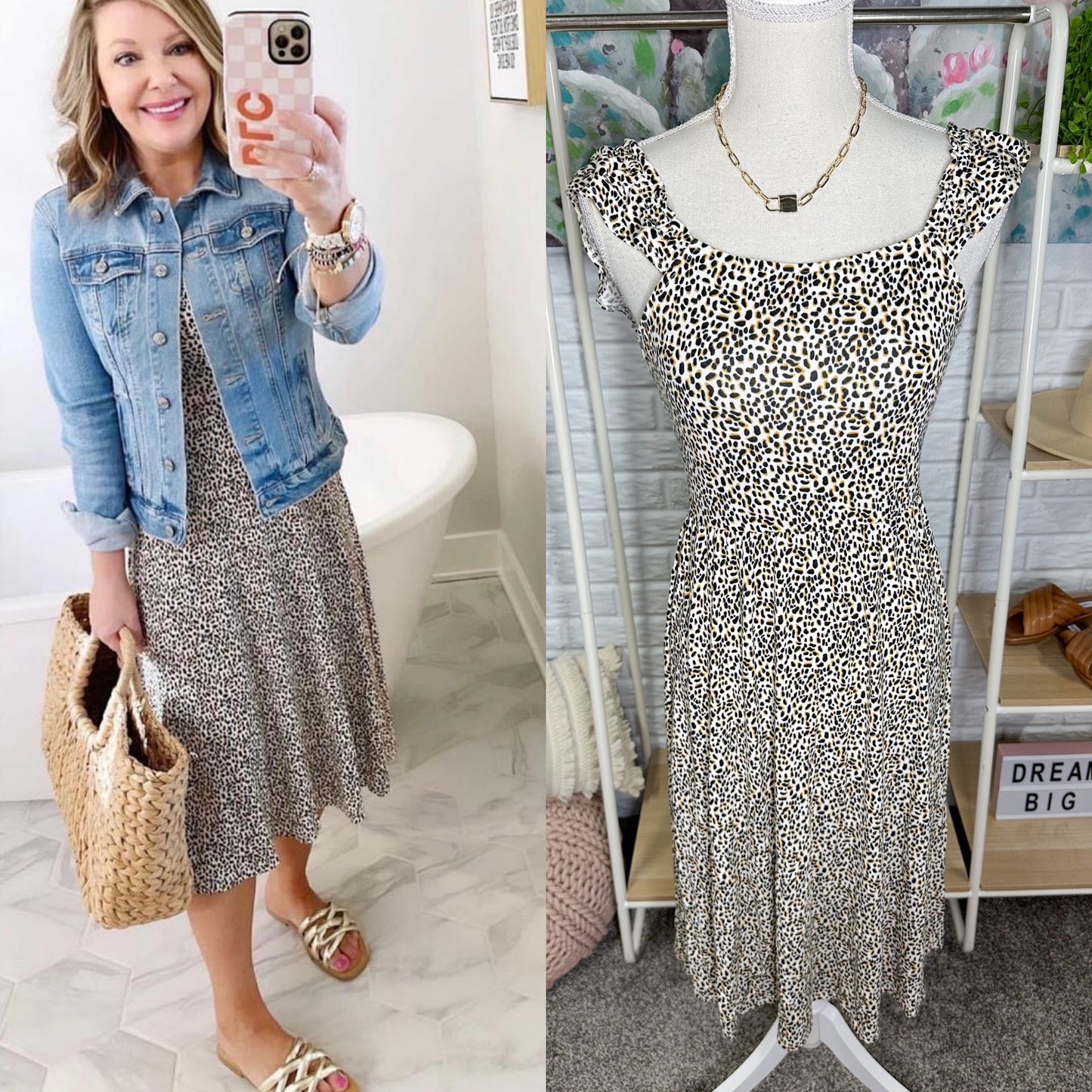 Maurice’s 24/7 Animal Print Dress Size XS