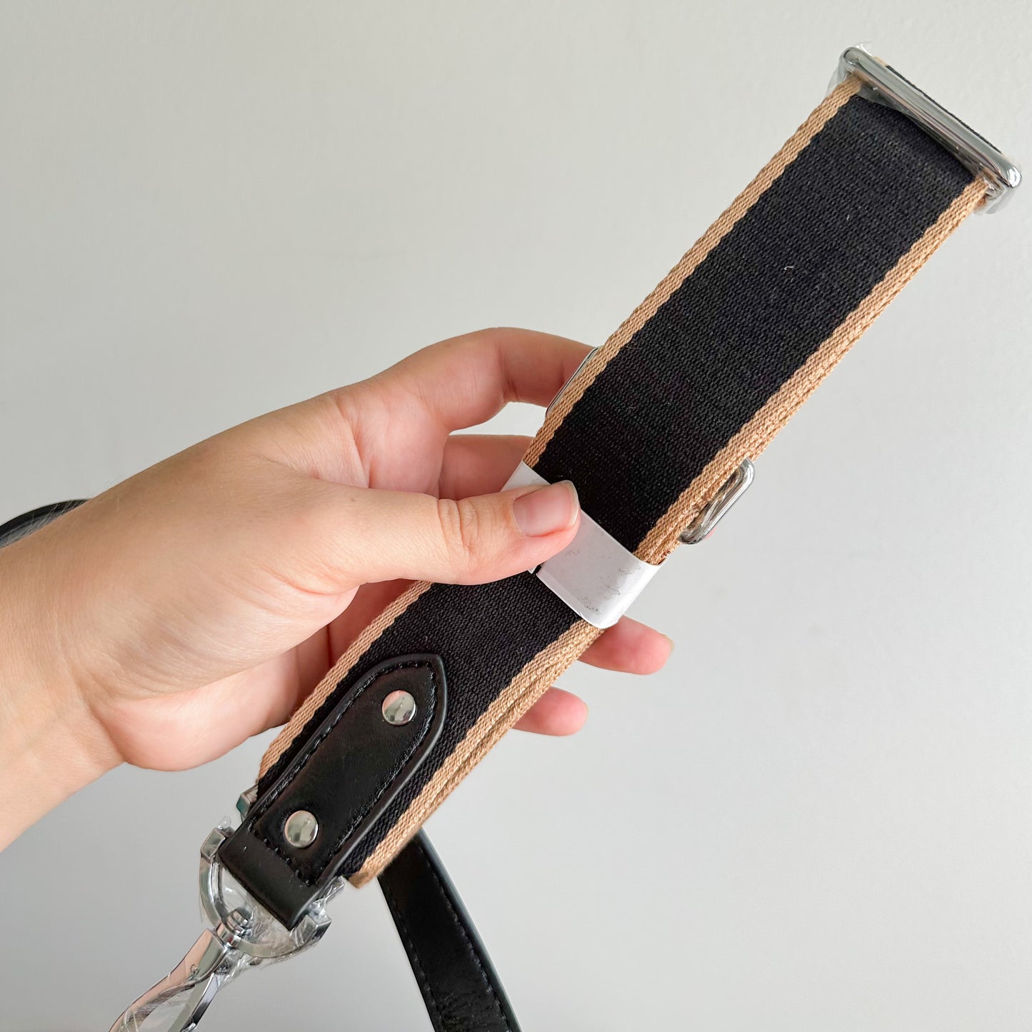 Bostanten New Logo Medium Leather Crossbody Bag