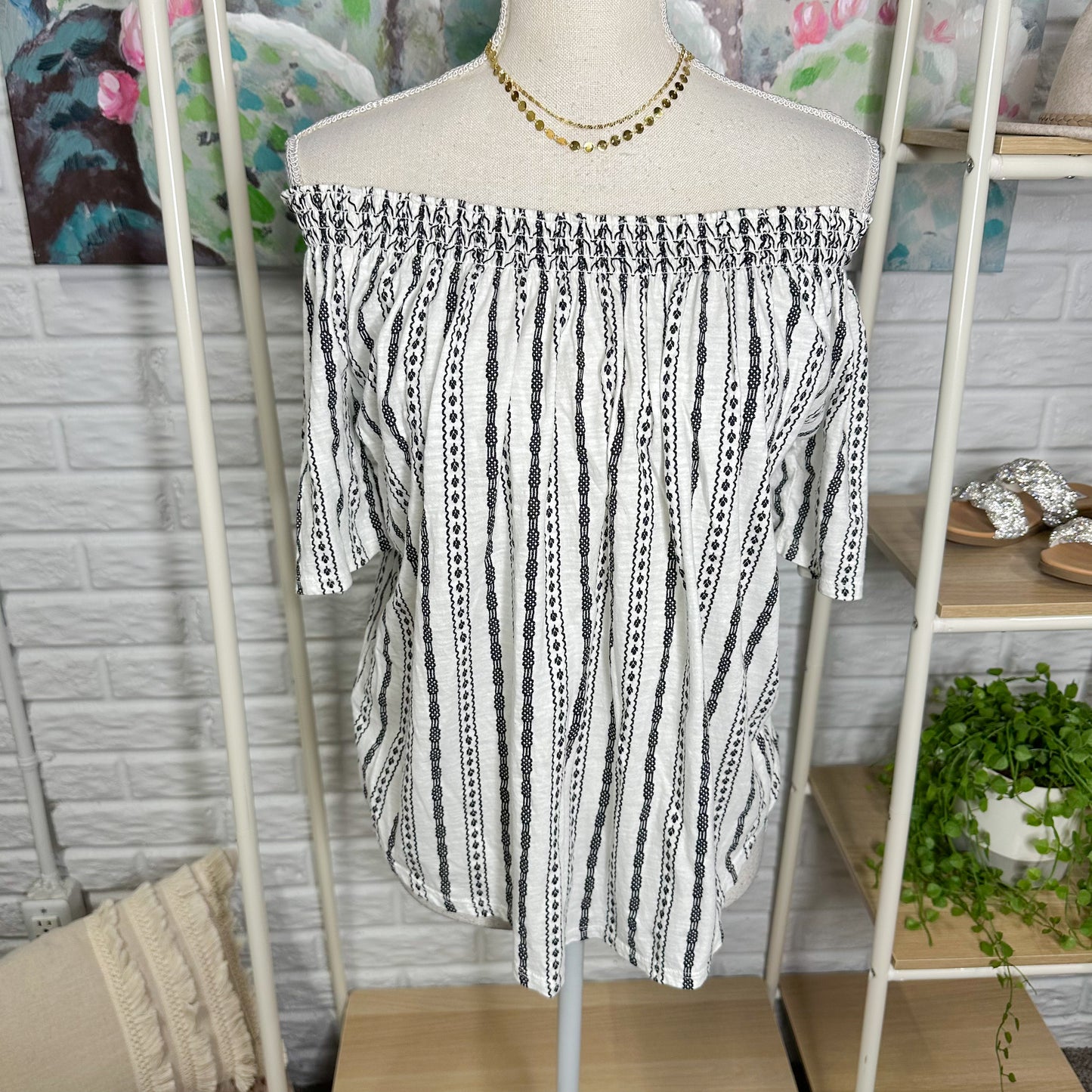 LOFT Off The Shoulder Top (S)