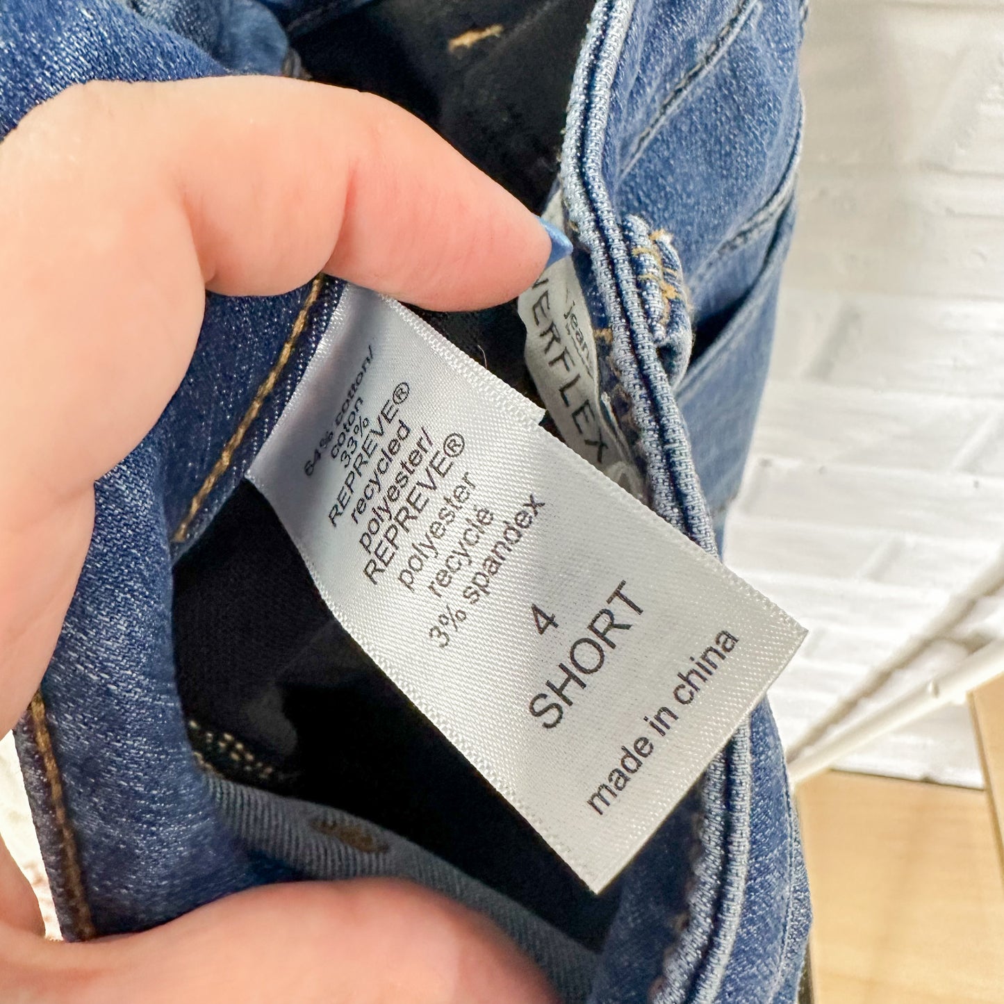 Maurice’s Everflex High Rise Front Seam Skinny Jeans (4 Short)