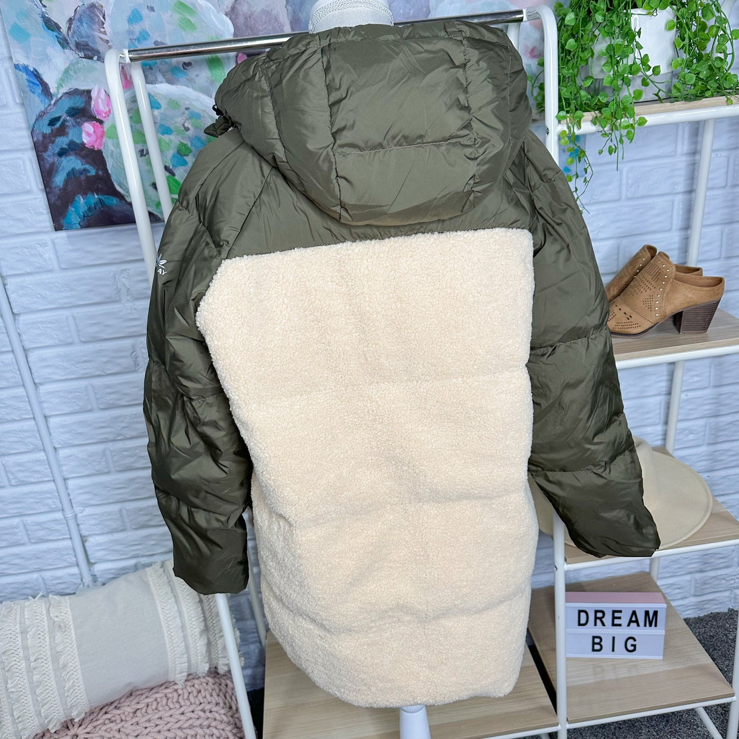 Orolay New Thickened Winter Down Sherpa Coat Size Large