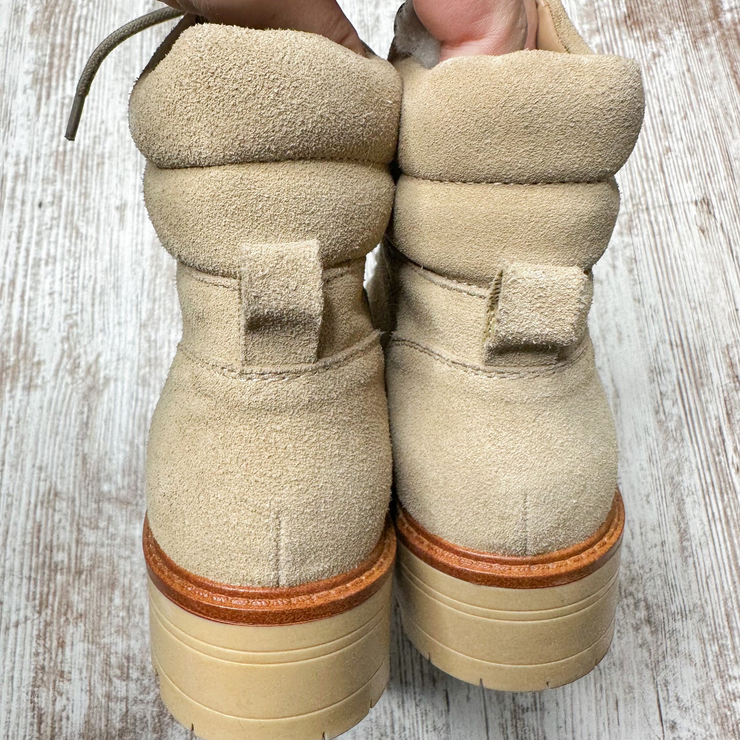 Marc Fisher Mallie Lace Up Hiking Boot Size 6.5