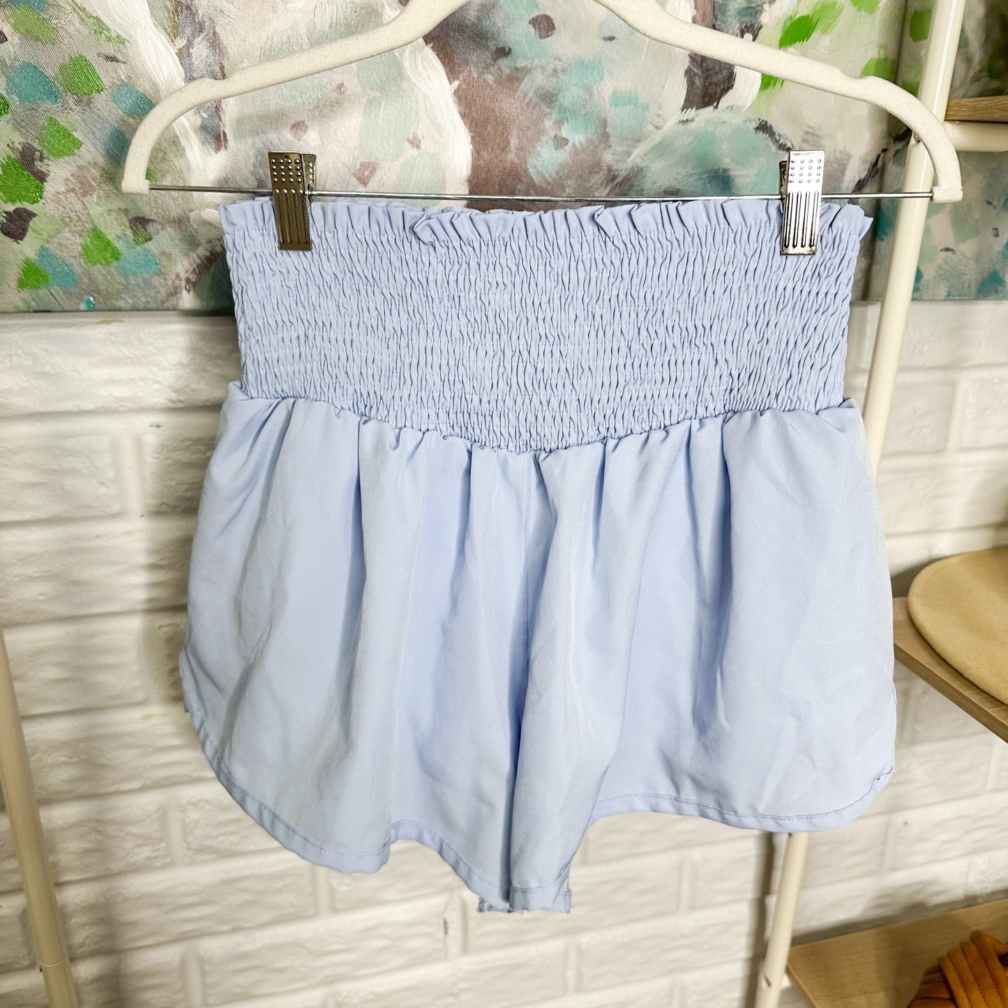 Sunzel Light Blue Biker Shorts Size Large