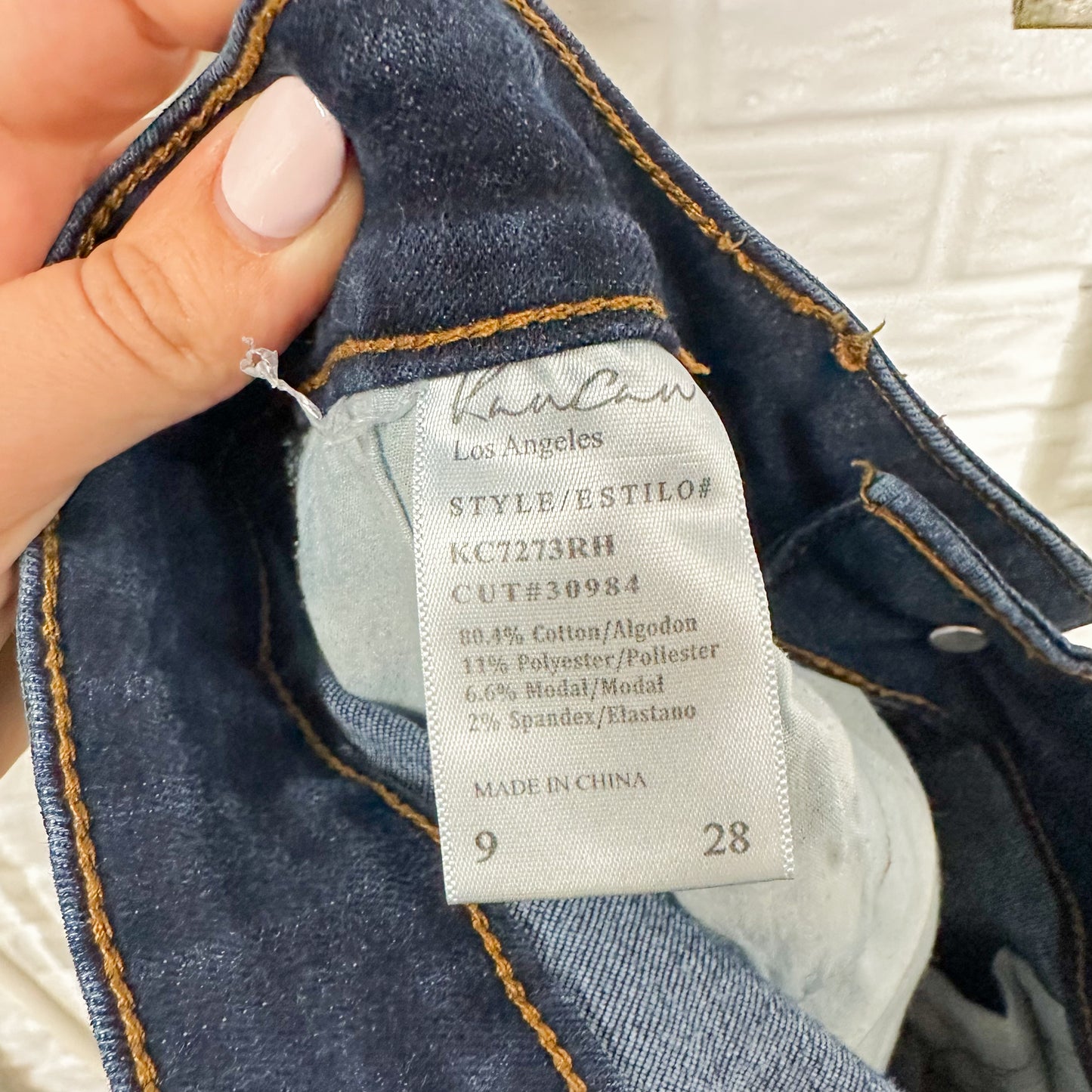 KanCan 5 Button High Rise Skinny Jean (9/28)