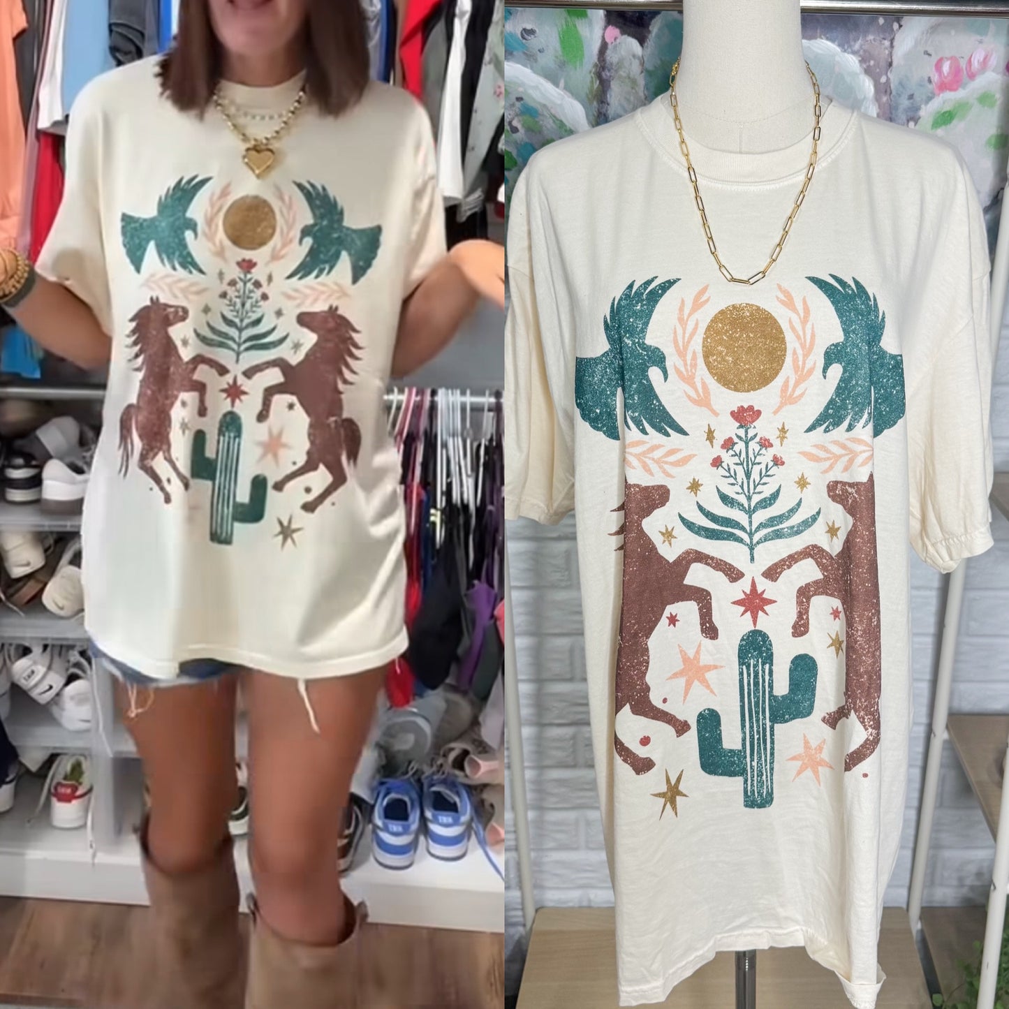 Mountain Moverz Western Dreams Graphic Tee (XL)
