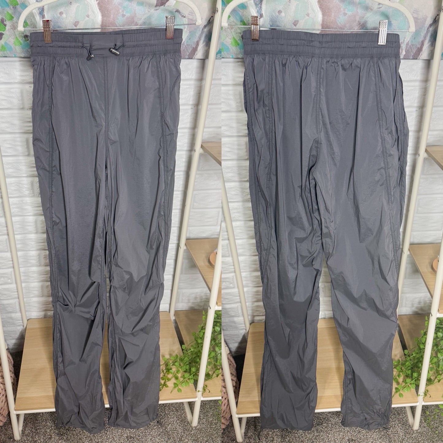 American Tall New Parachute Pants in Grey (Small XT)