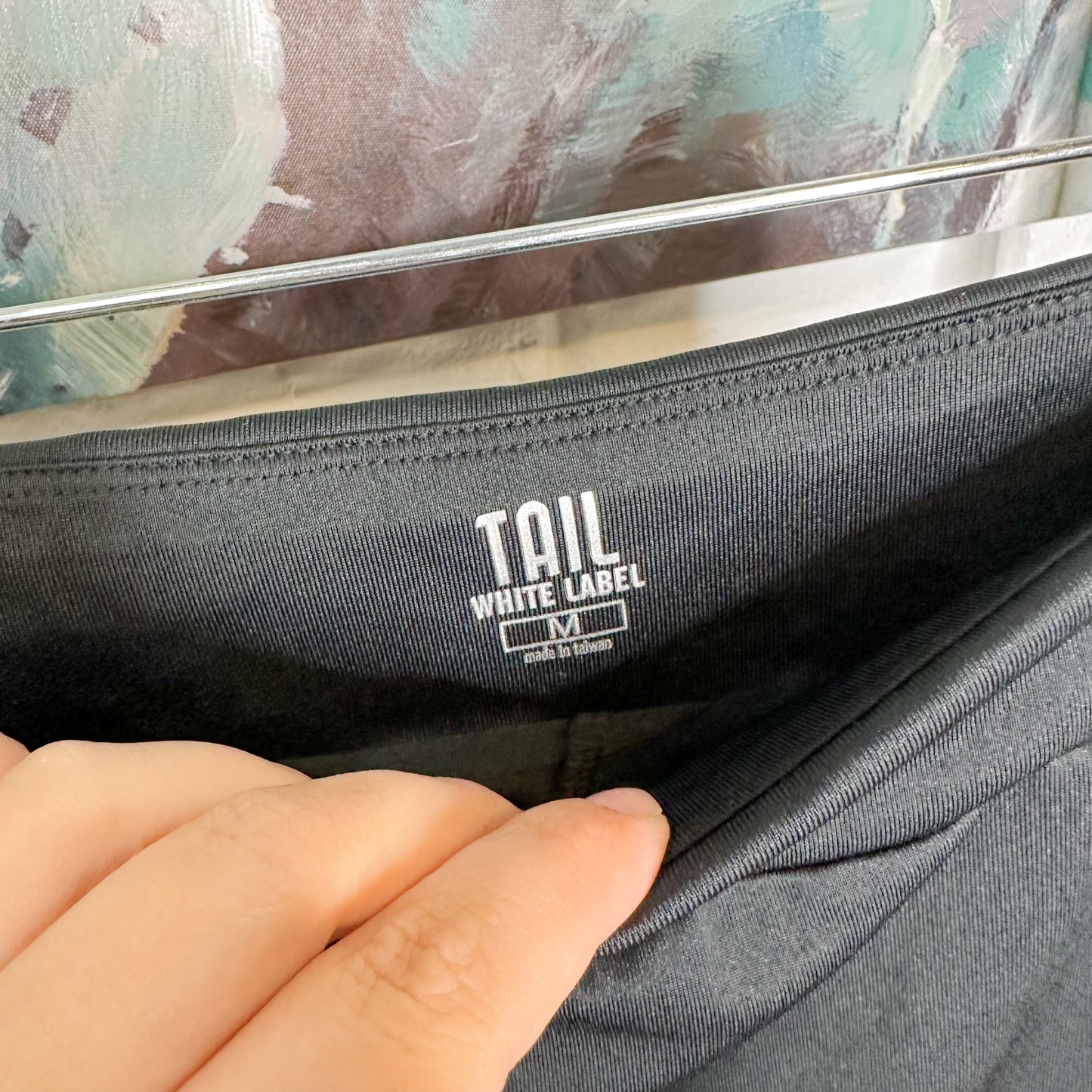 Tail White Label Black Skort Size Medium