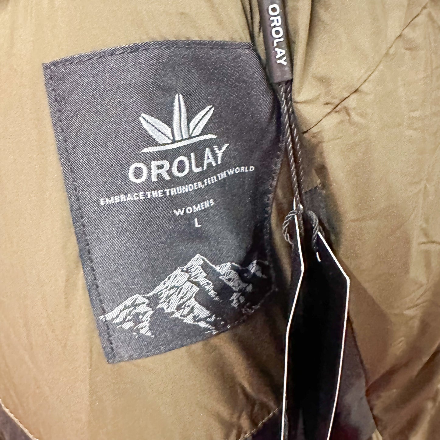 Orolay New Thickened Winter Down Sherpa Coat Size Large