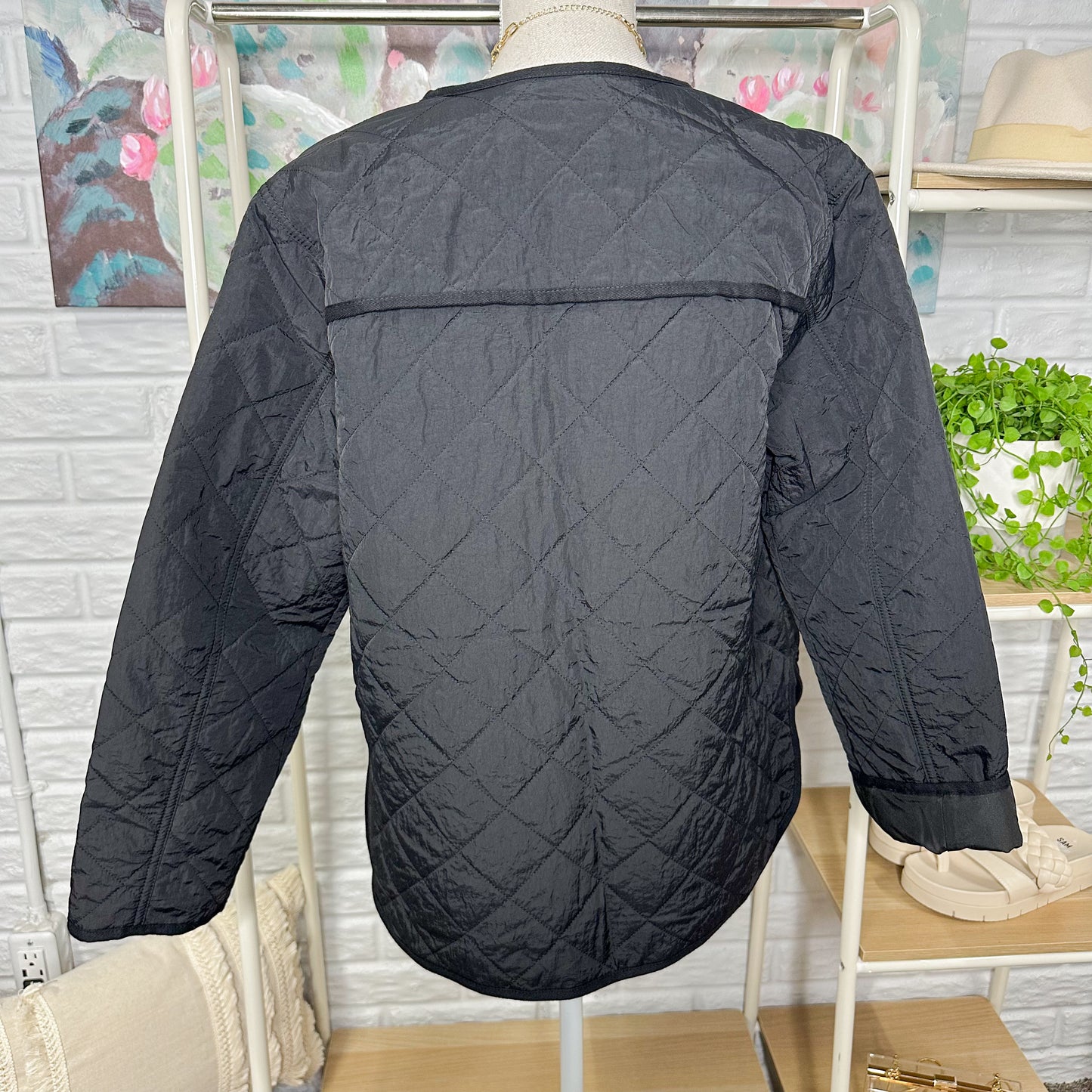 LOFT New Quilted Field Jacket  (XS)