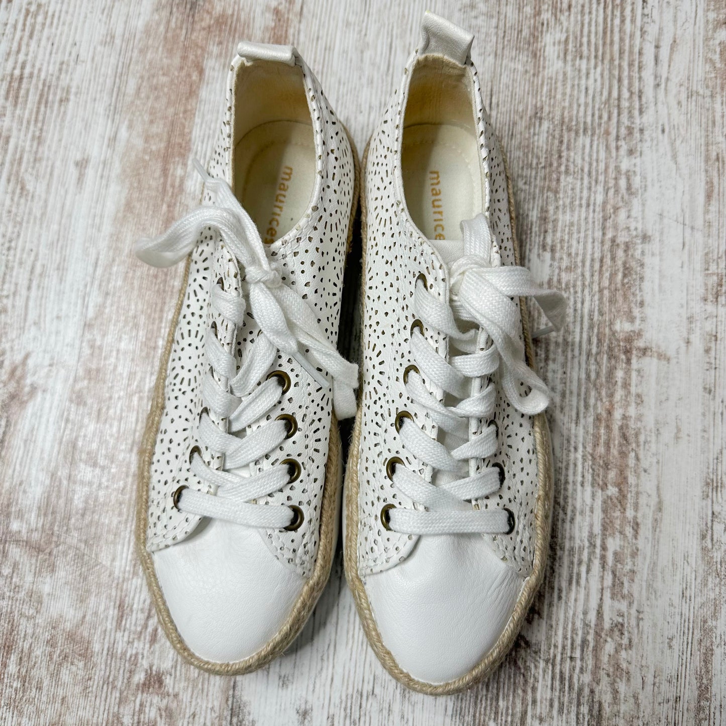 Maurice’s Faith White Platform Sneaker (6)