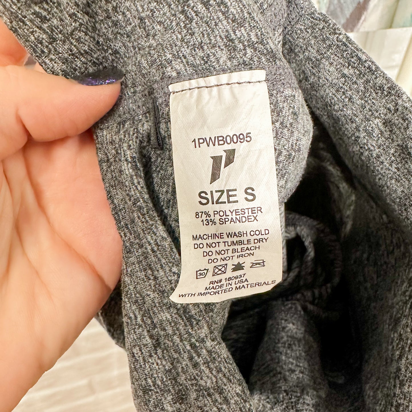 1st Phorm Grey Heather Leggings (S)