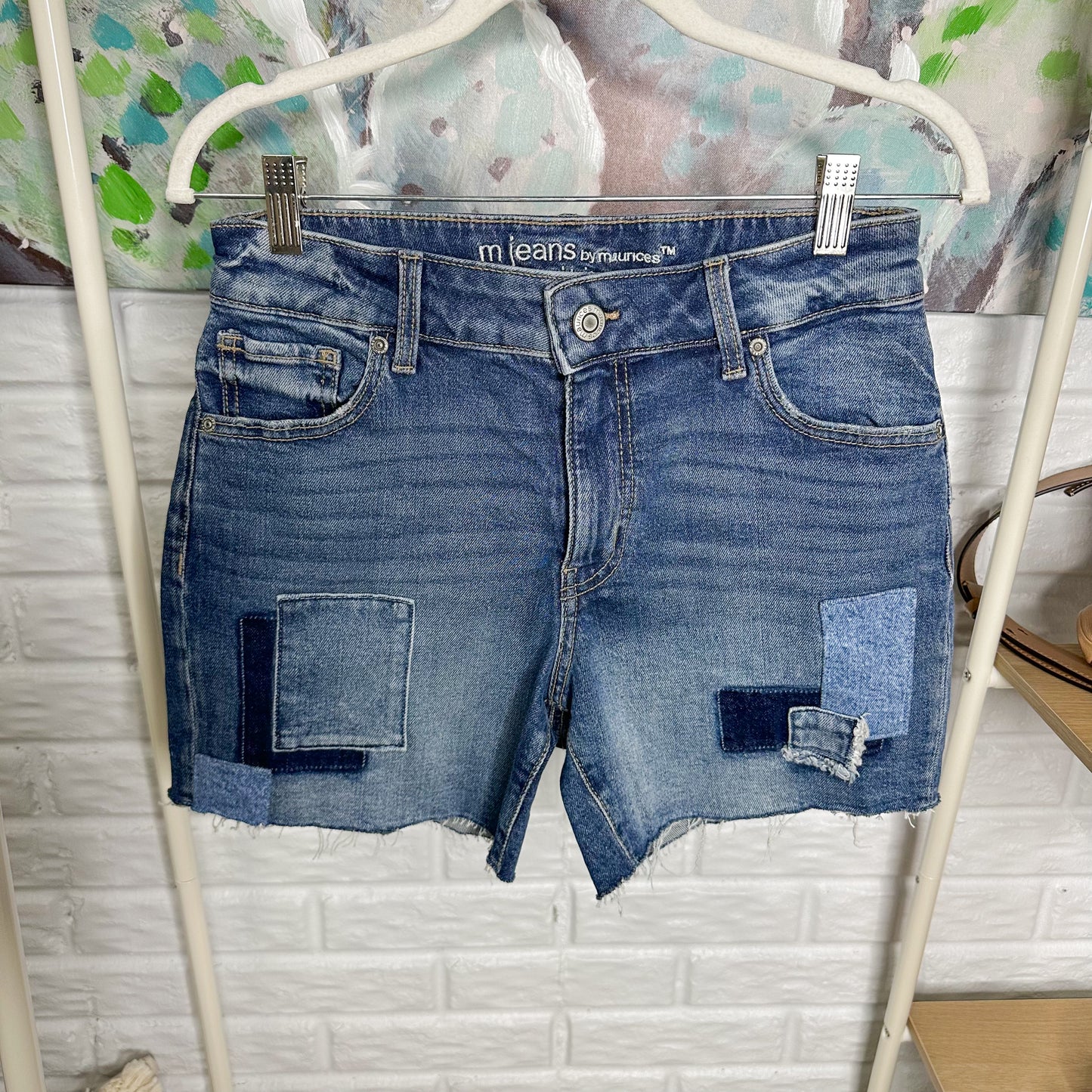 Maurice’s Patchwork Shorts Size 4