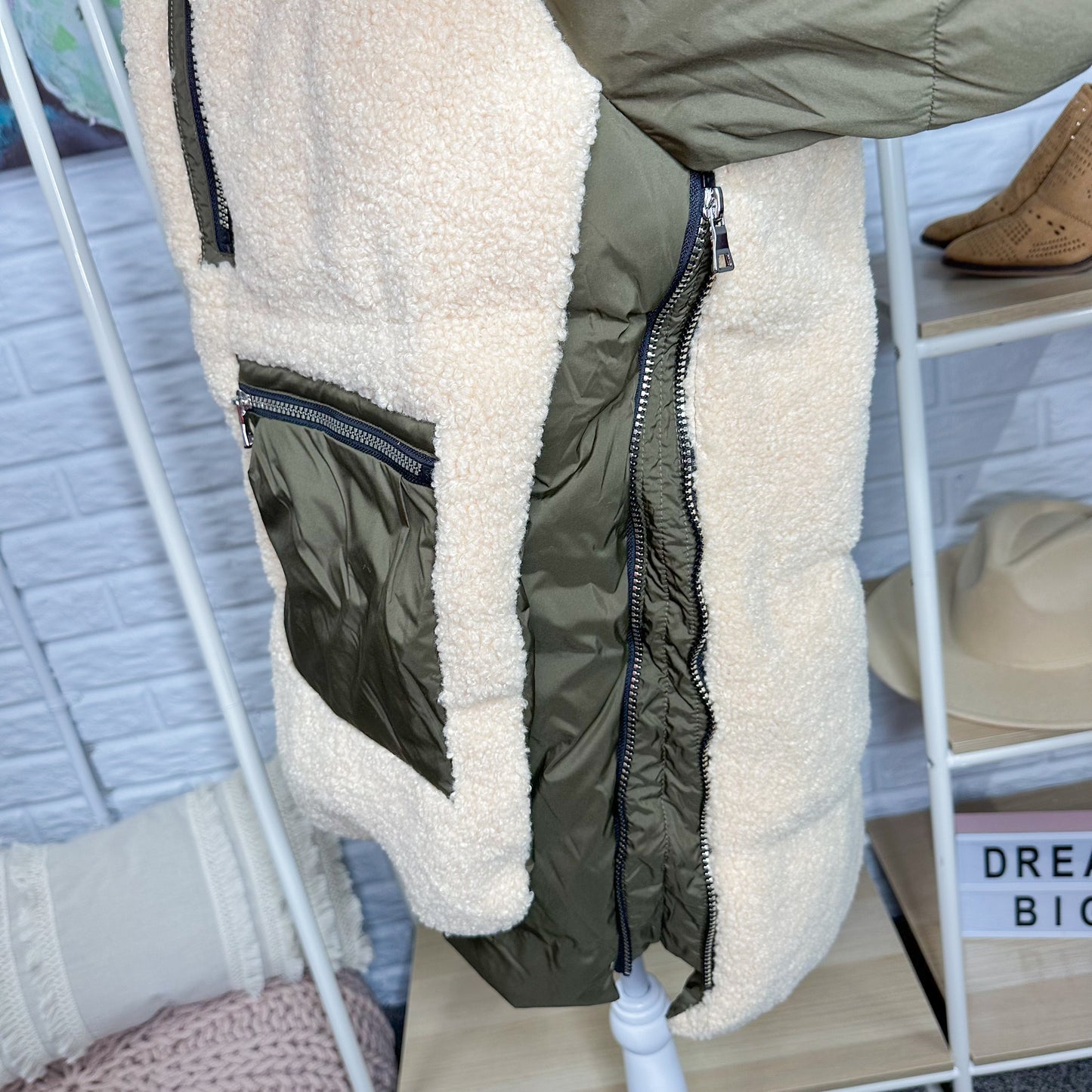Orolay New Thickened Winter Down Sherpa Coat Size Large