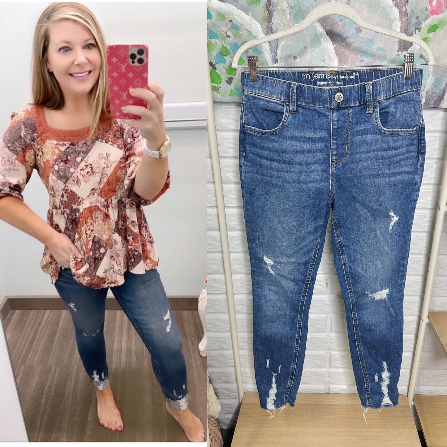 Maurice’s M Jeans Cool Comfort Super High Rise Jegging (XS)