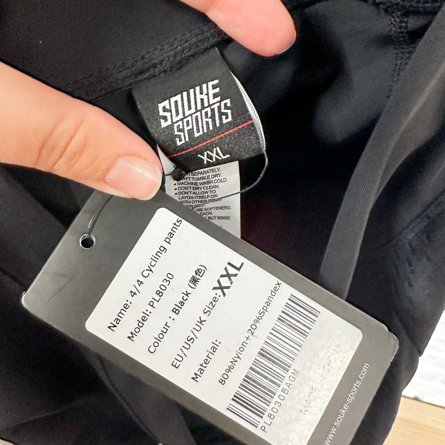 Souke Sports New Men’s Padded Biker Cycling Pants Size XXL