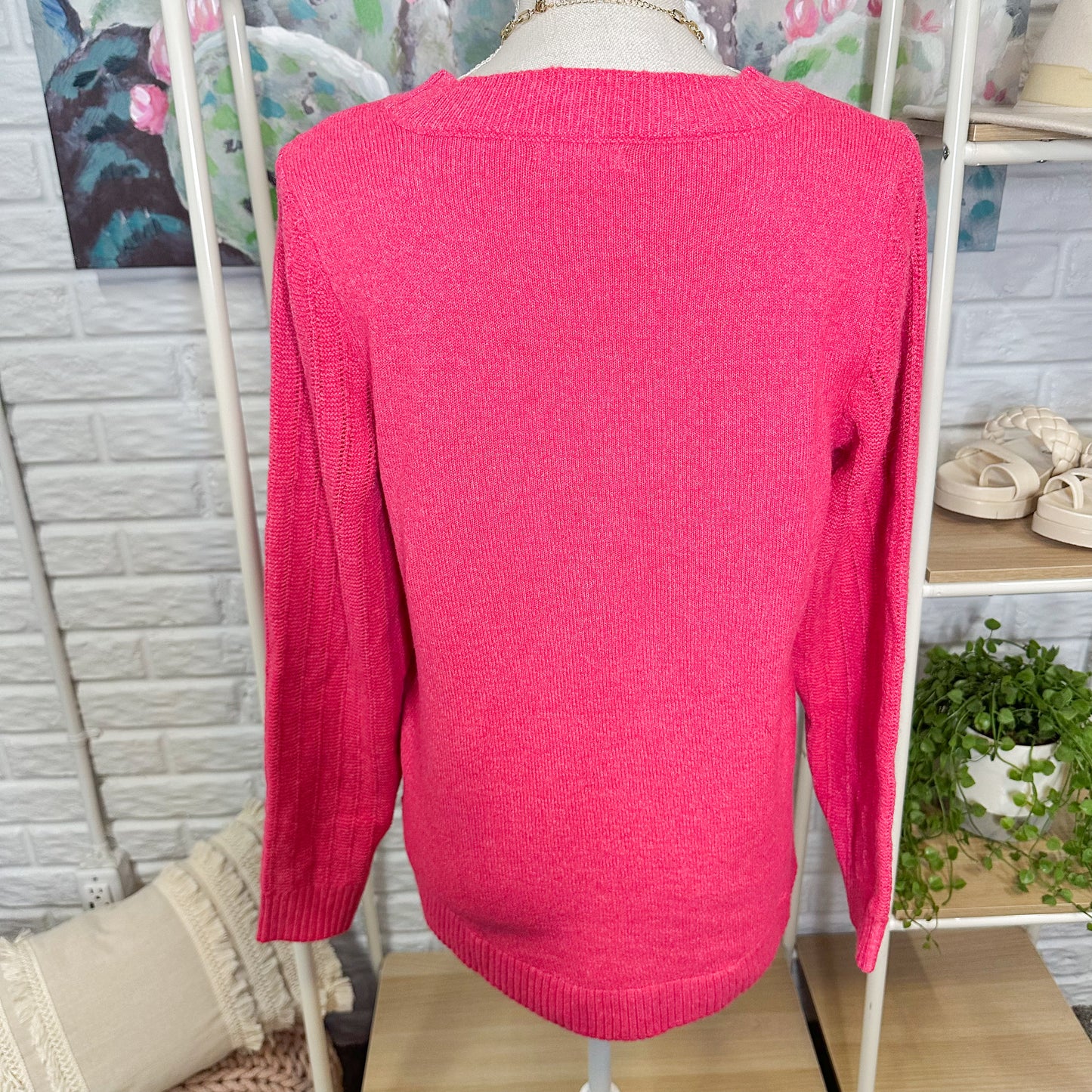 Maurice’s Pink Sweater Size Medium
