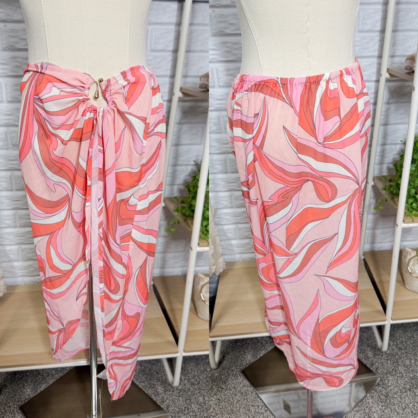 Cupshe X Jojo New Spritzy Charm Cover Up Skirt (M)