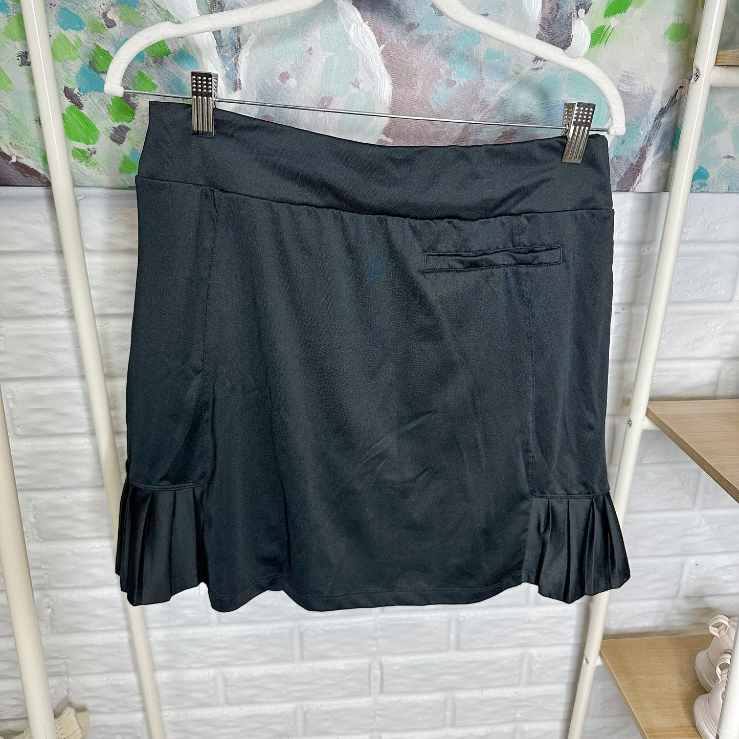 Tail White Label Black Skort Size Medium