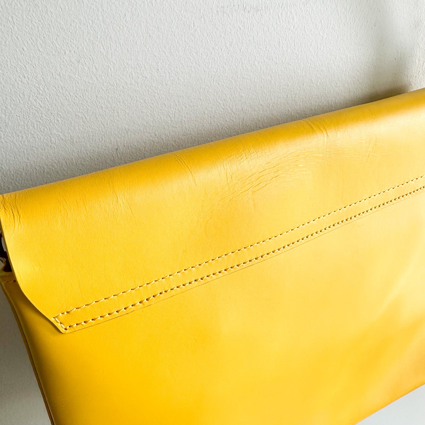 Tommy Bahama New Yellow Laser Cut Crossbody Purse