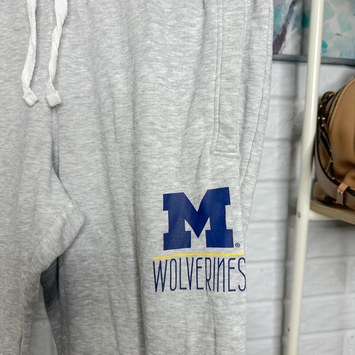 Champion Michigan Wolverines Sweatpants Size Medium