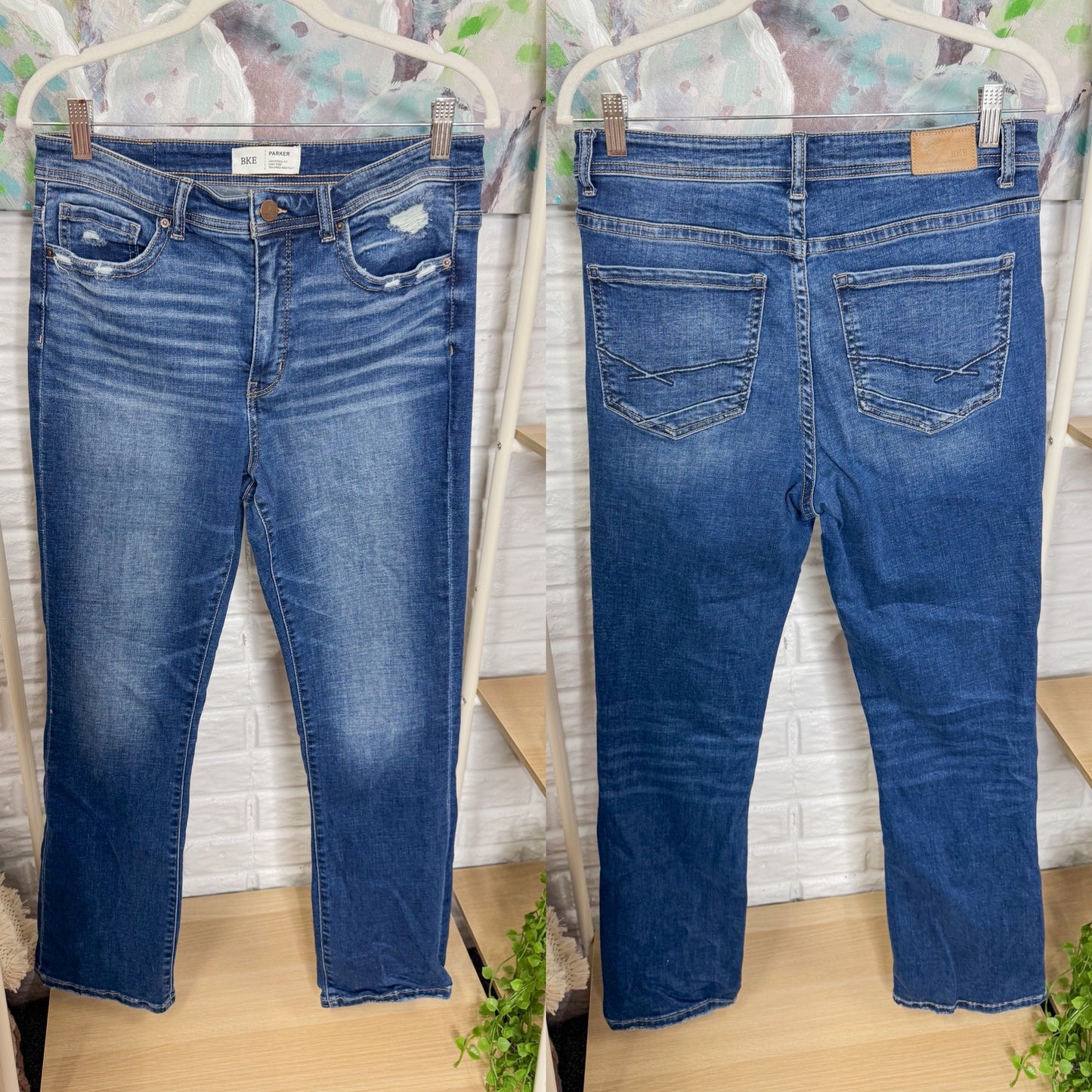 BKE Parker High Rise Tailored Bootcut Jeans (29X31.5)