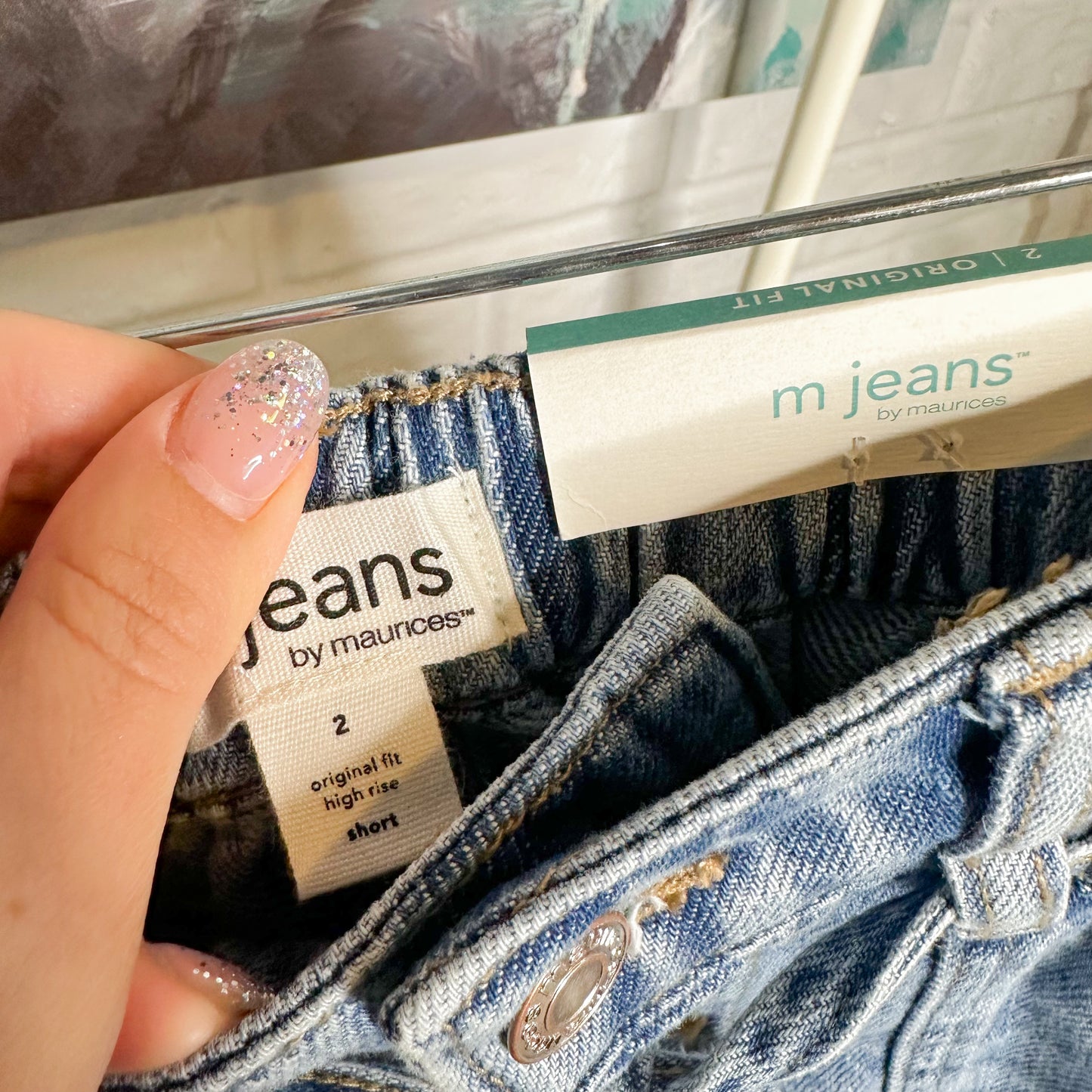M Jeans By Maurice’s High Rise 5”Short (2)