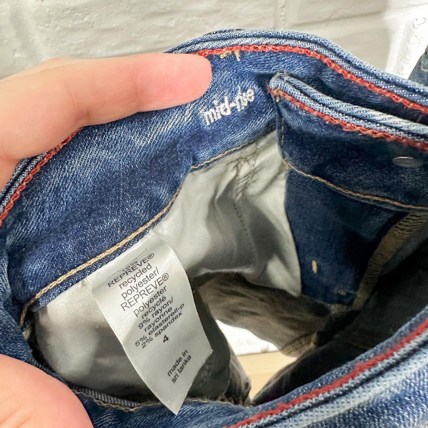 Maurice’s Mid Rise Denim Shorts Size 4