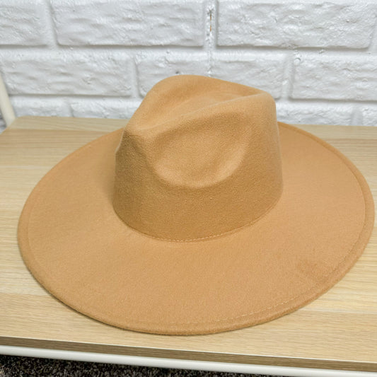 Sew In Style New Tan Fedora Hat