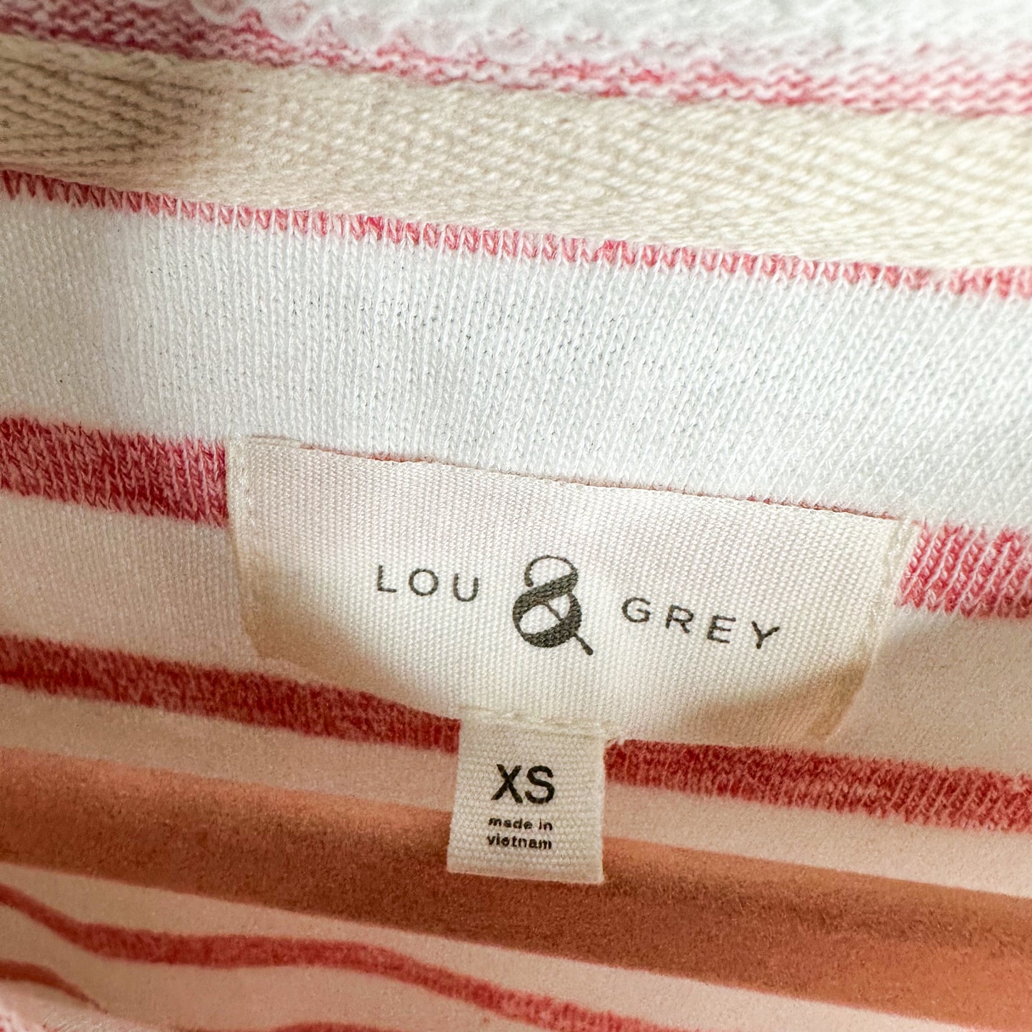 Lou & Grey Cozy Cotton Terry Pocket Dress Pink Size XS