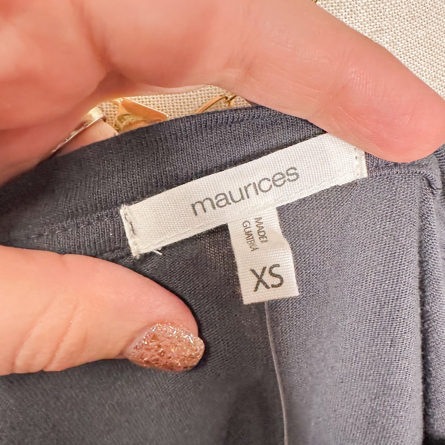 Maurice’s New Paris Sports Club Graphic Tee Size XS