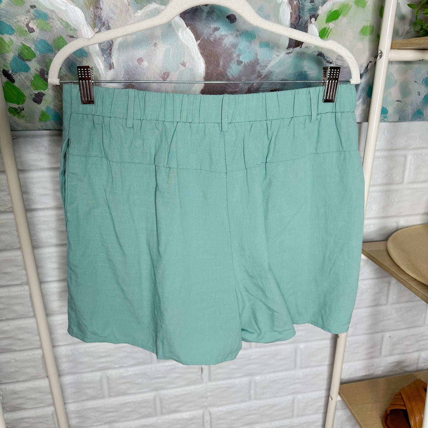 Kirundo New High Waisted Pleated Shorts Size Large