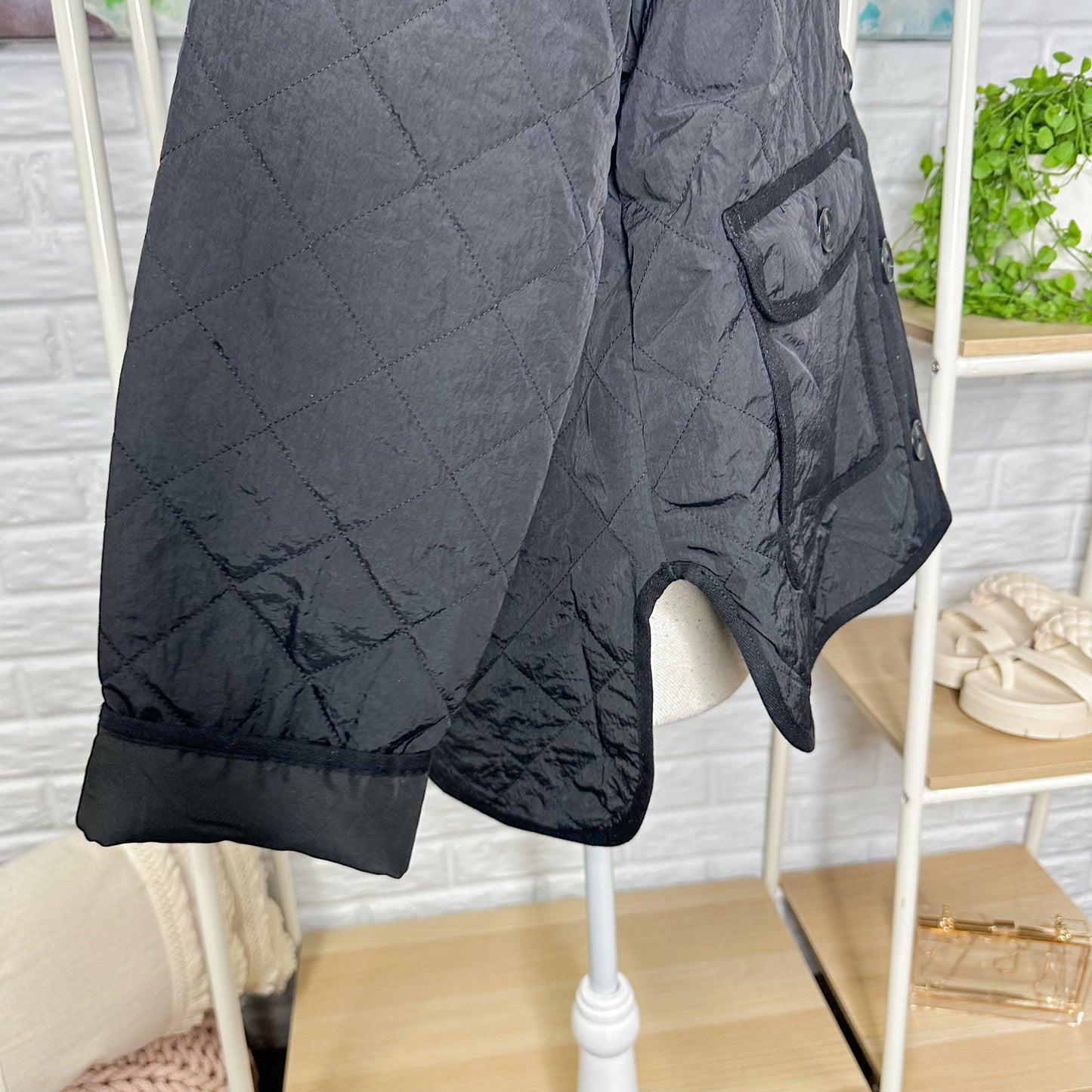 LOFT New Quilted Field Jacket  (XS)