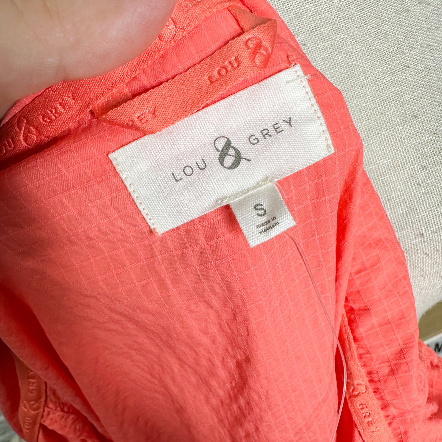 Lou & Grey Ripstop Zip Jacket Size Small