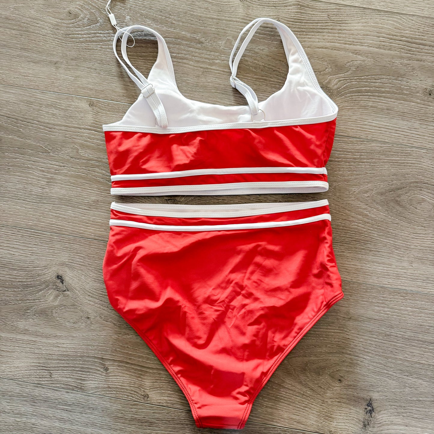 Adisputent New Burnt Orange Sporty Bikini (M)