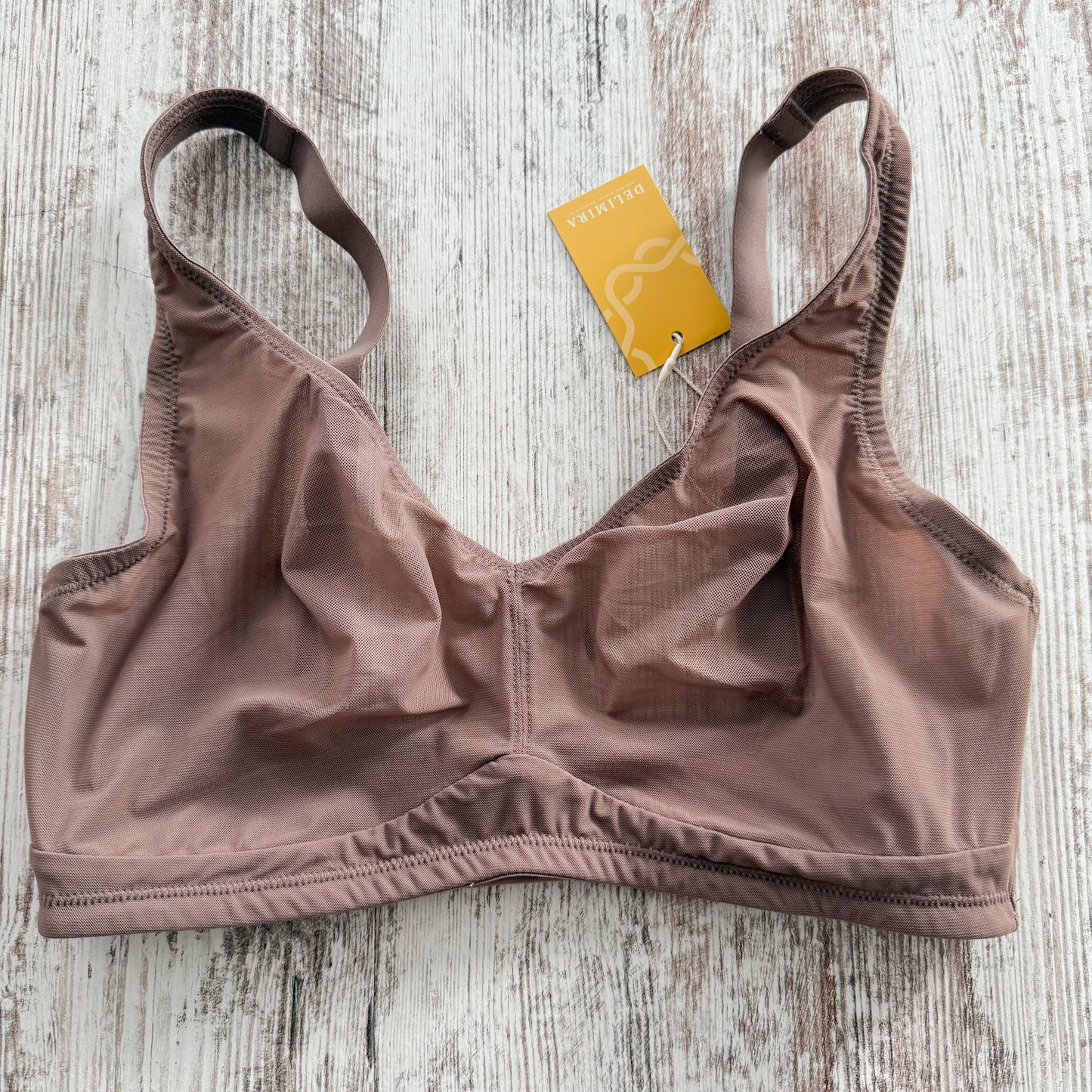Delimira New Mesh Wireless Bra Bundle (34E)