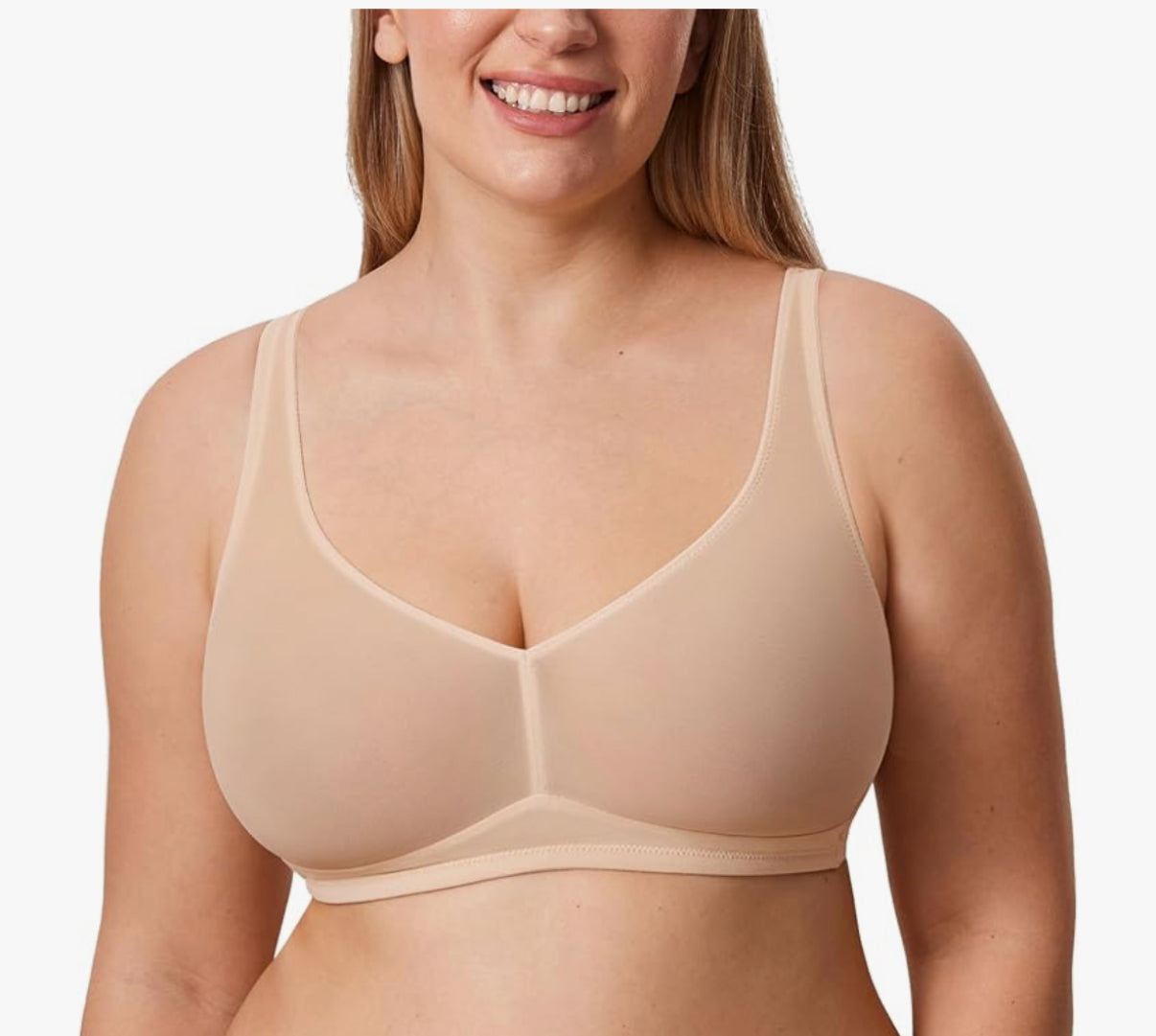 Delimira New Mesh Wireless Bra Bundle (34E)