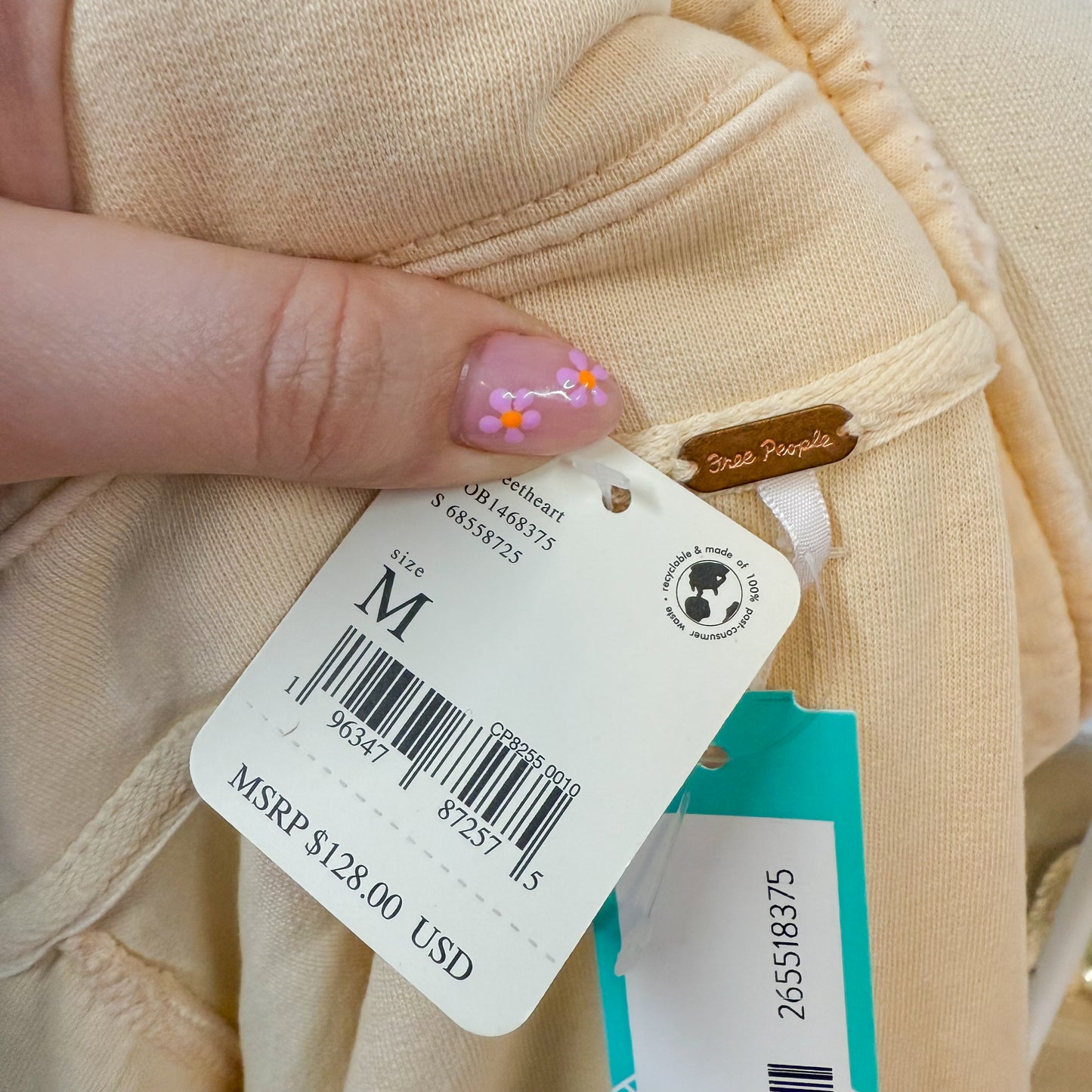Free People New Ruby Shacket Sweetheart Sunrise (M)