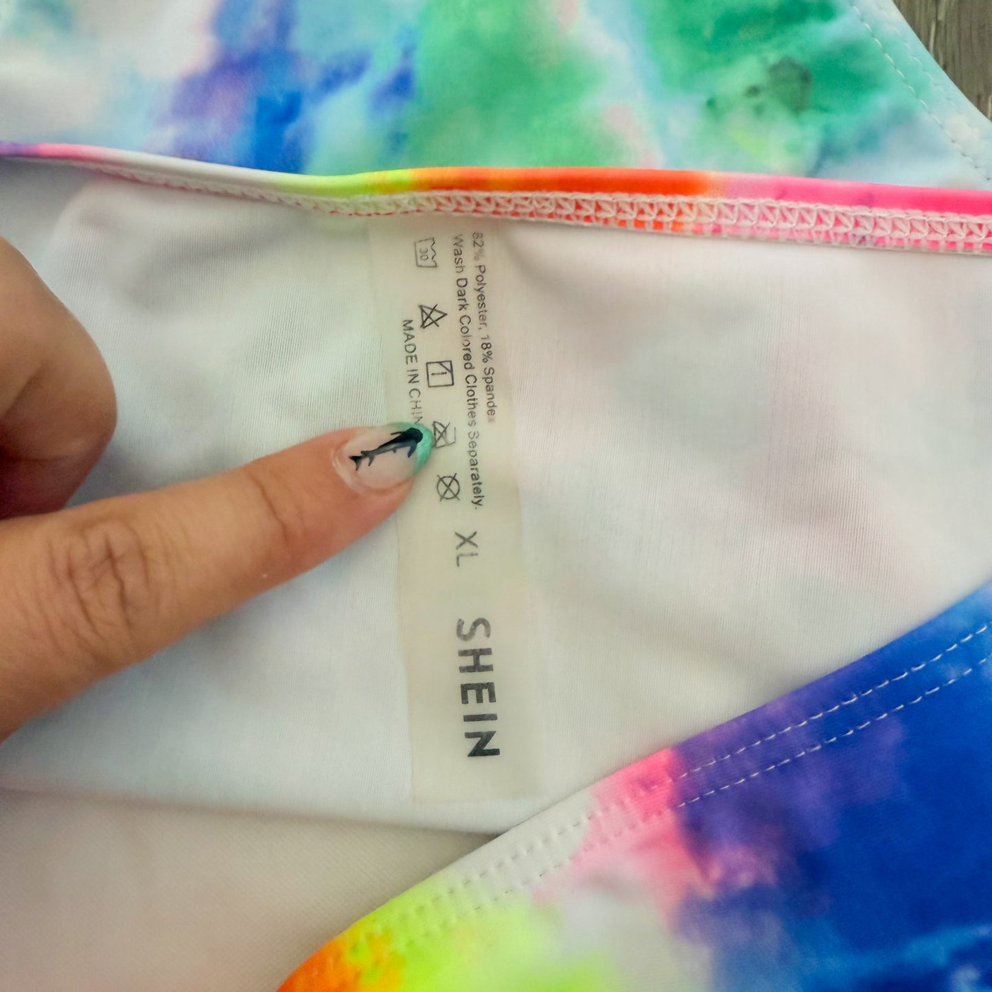 Coral Reef / SHEIN High Waisted Bikini (L/XL)