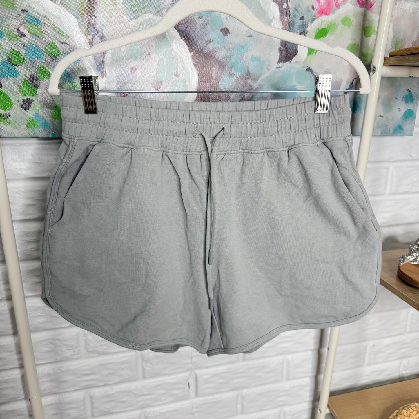 CRZ Yoga New Grey Athletic Shorts (M)