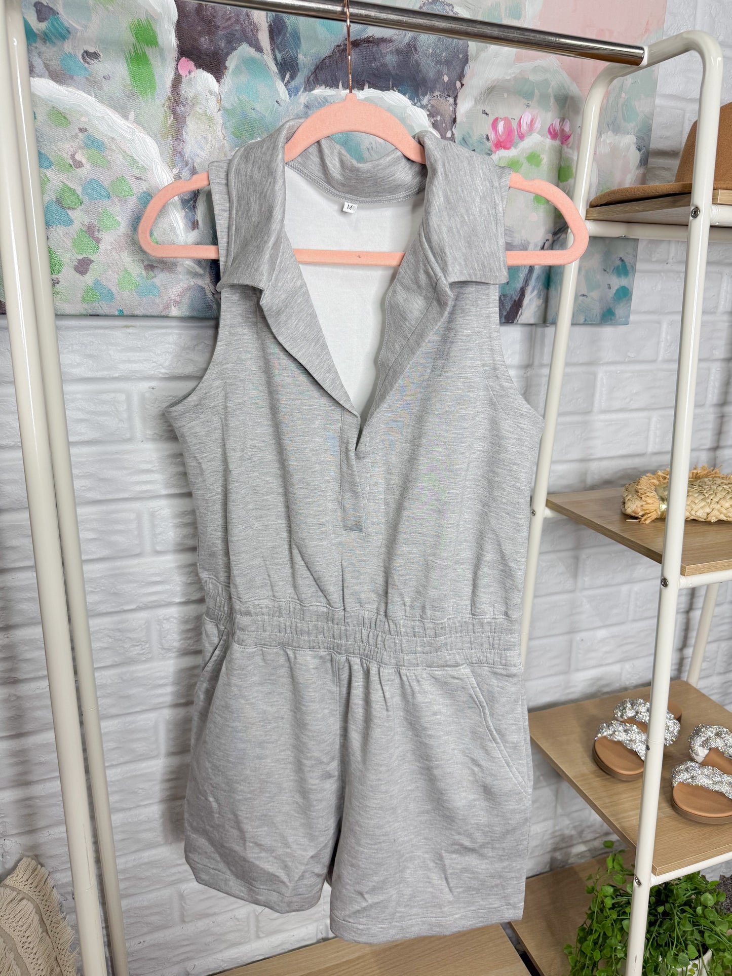 Anrabess Grey Romper (M)