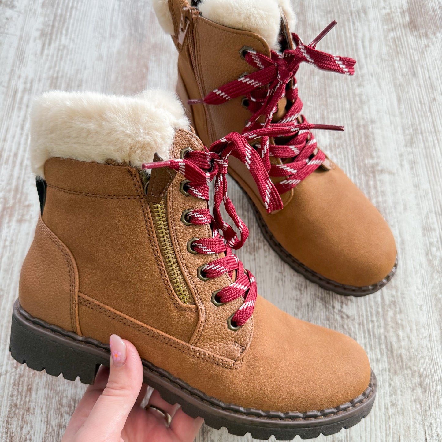 Maurice’s SuperCush Parker Faux Fur Collar Hiker Boot (6)