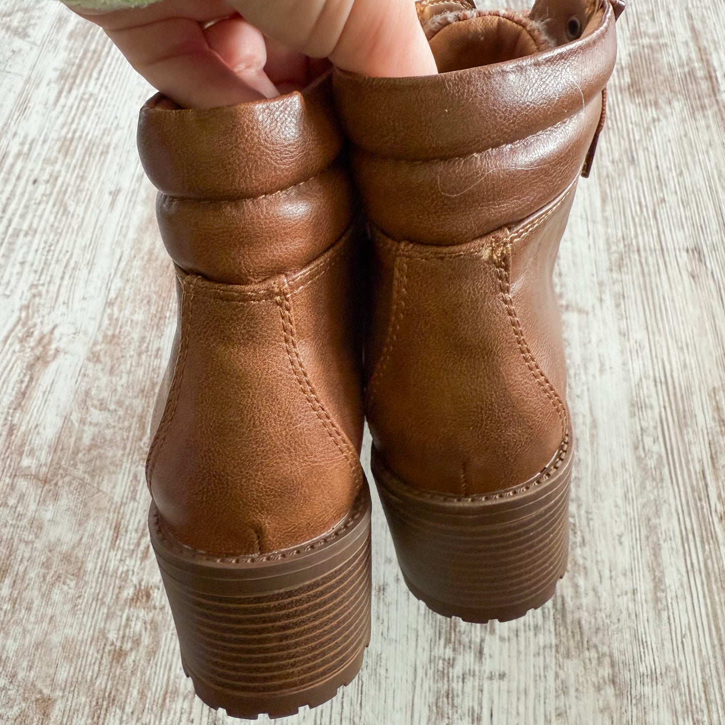 Maurice’s SuperCush Brittany Block Heel Hiker Boot (6)