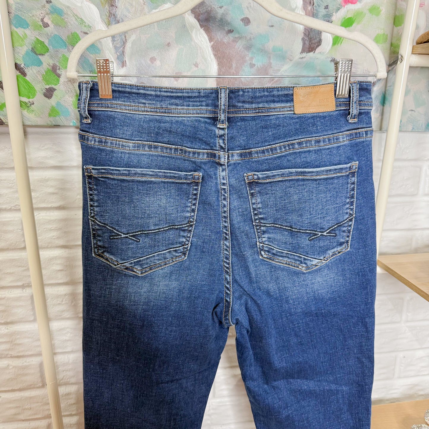 BKE Parker High Rise Tailored Bootcut Jeans (29X31.5)