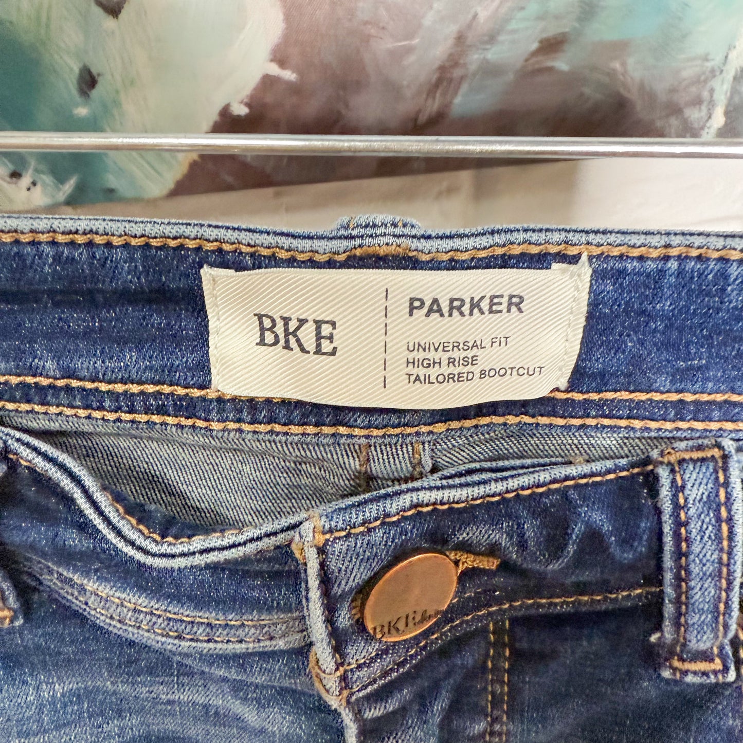 BKE Parker High Rise Tailored Bootcut Jeans (29X31.5)