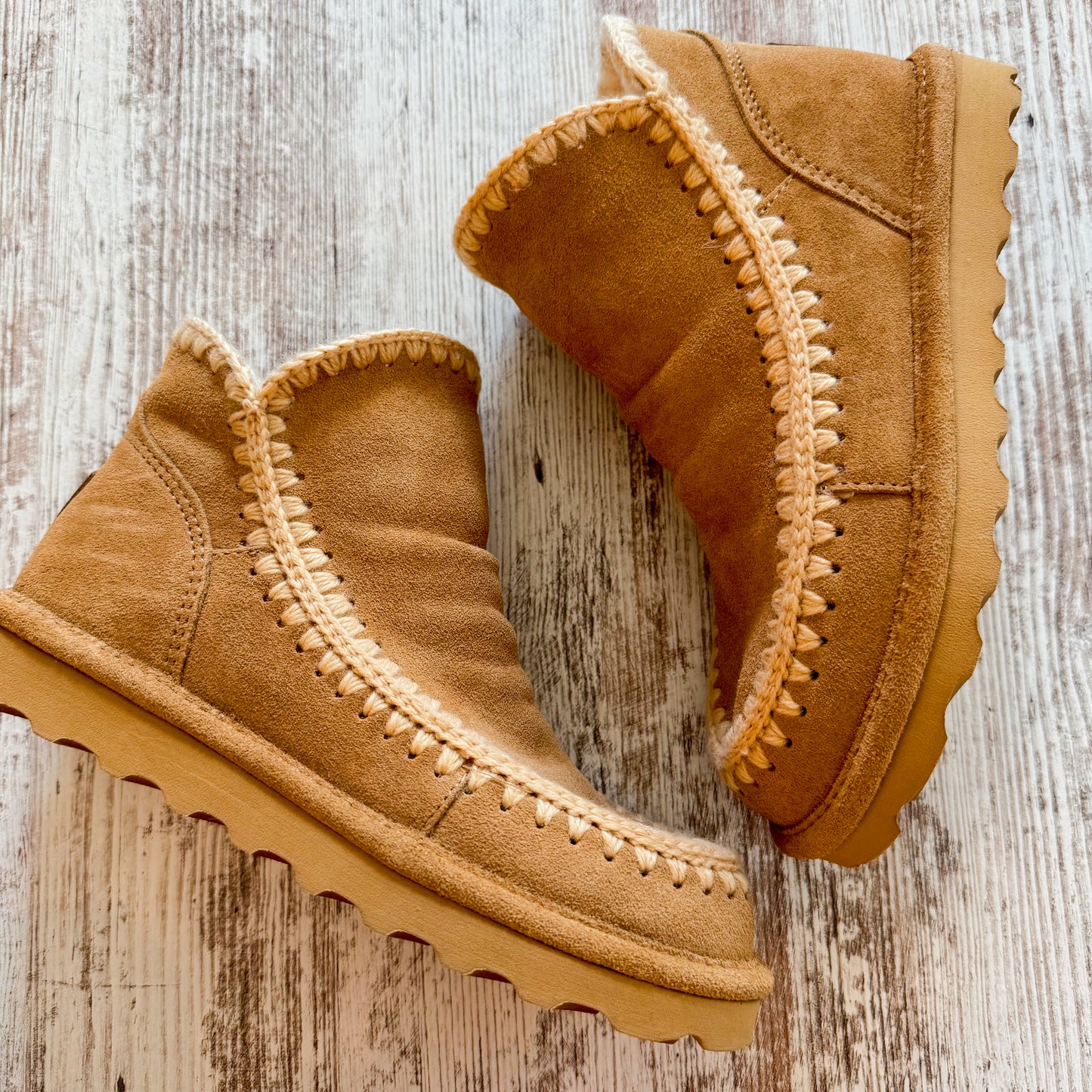 Bearpaw Winter Boots in Iced Coffee (6)