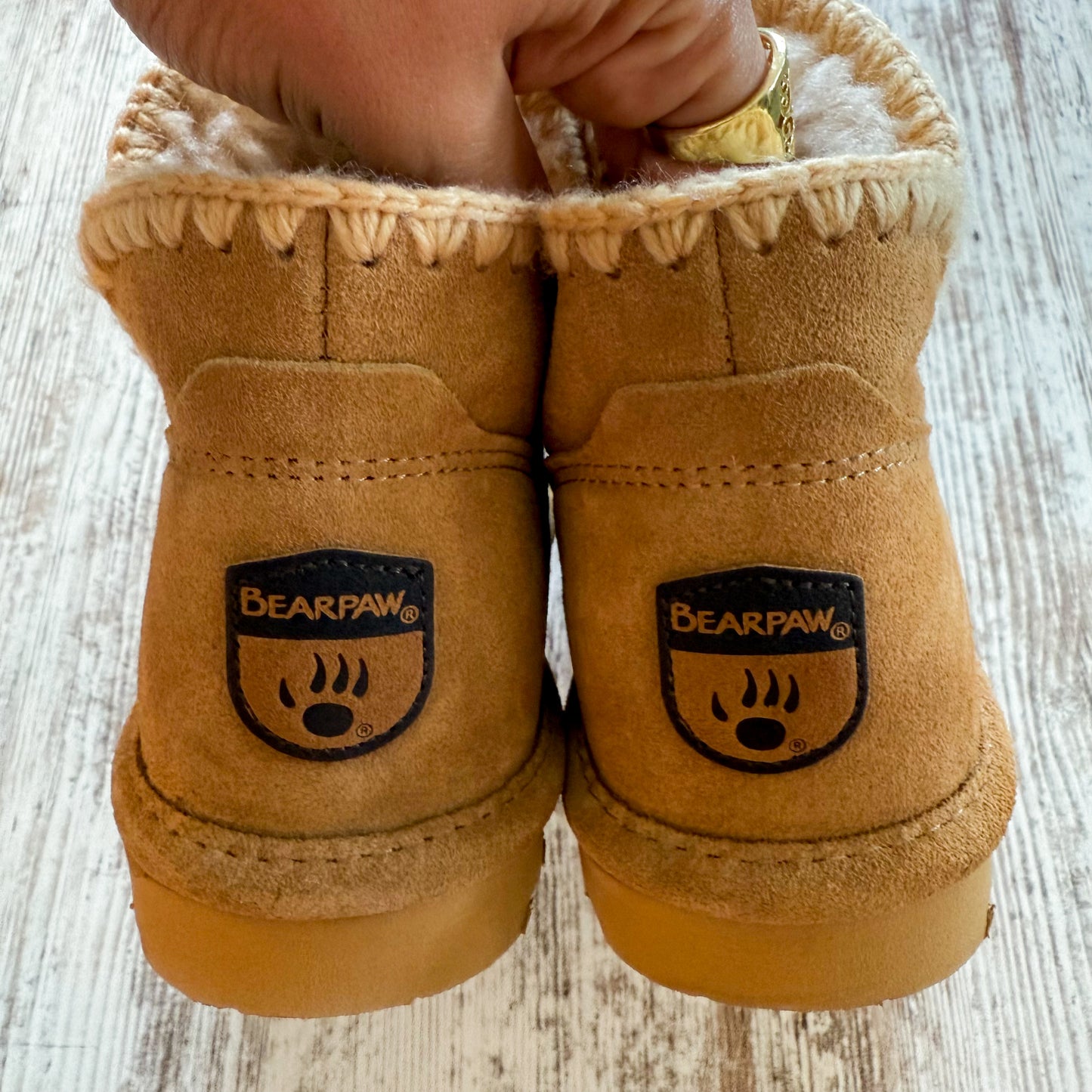 Bearpaw Winter Boots in Iced Coffee (6)