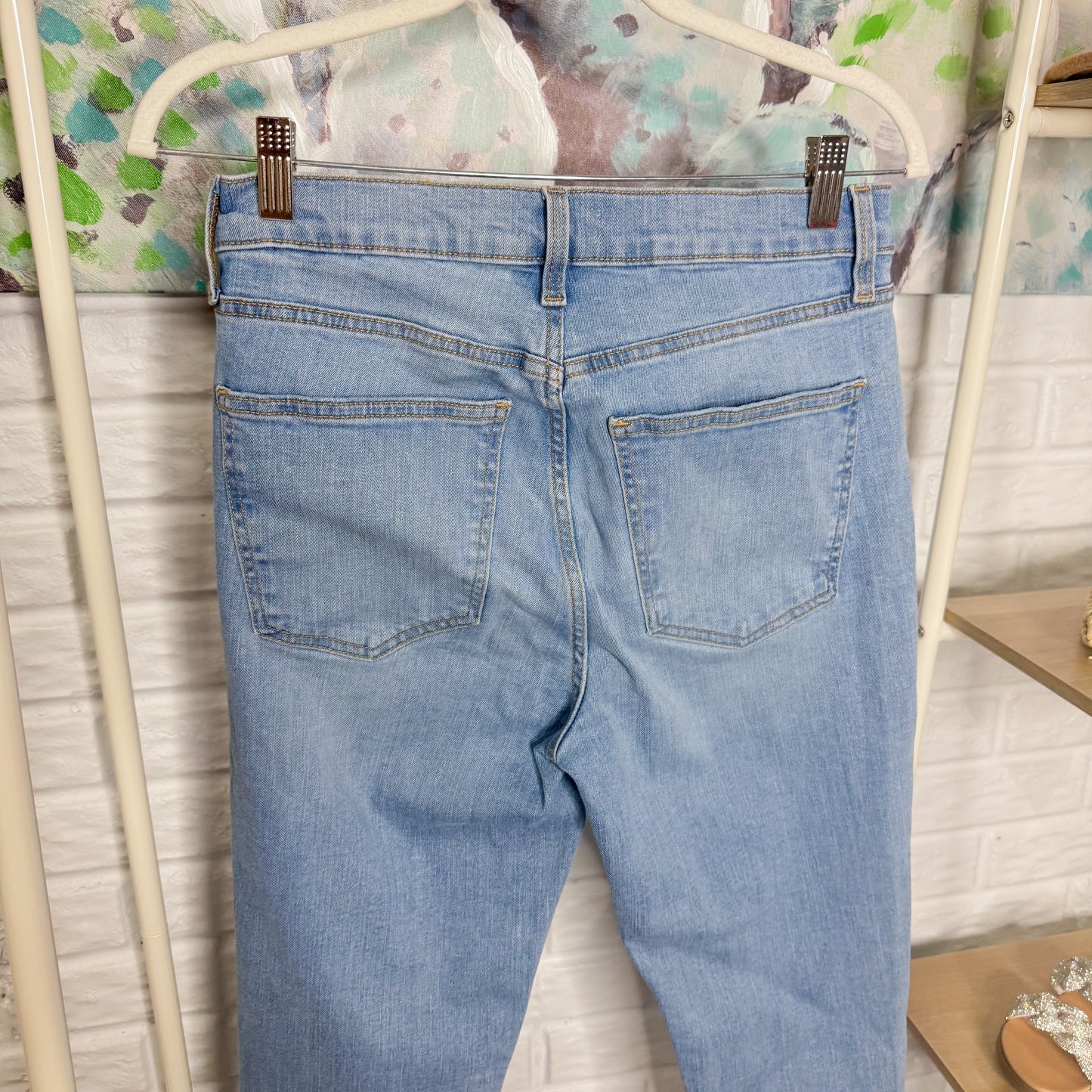 Maurice’s Sculpt High Rise Skinny Jeans (8 long)