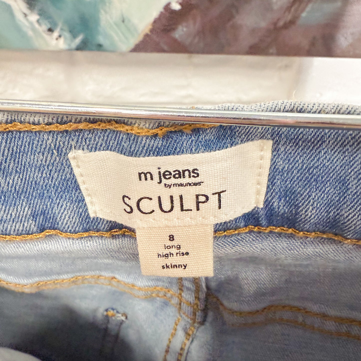 Maurice’s Sculpt High Rise Skinny Jeans (8 long)