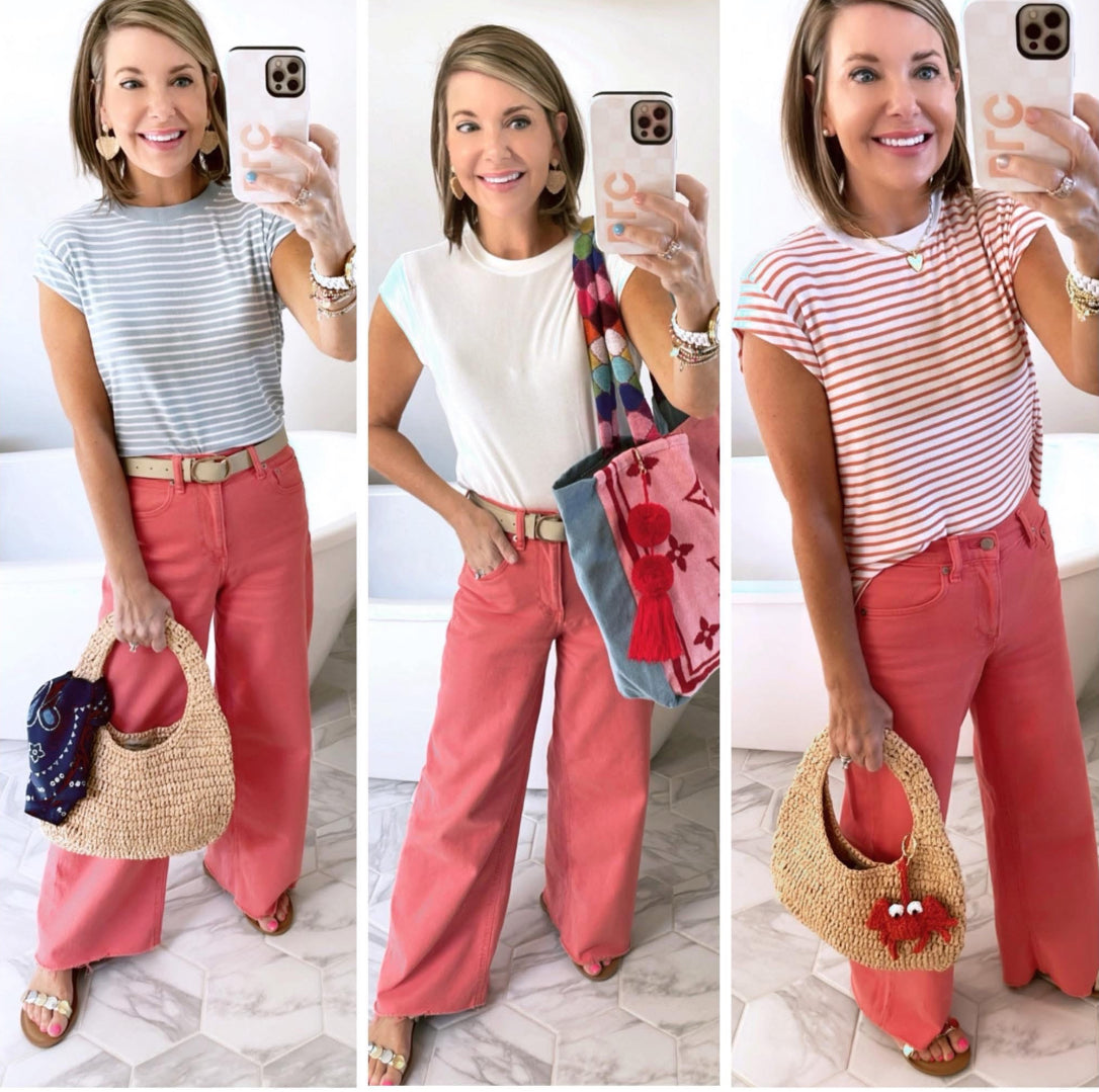 Gap High Rise Stride Wide-Leg Ankle Jeans (24/00)