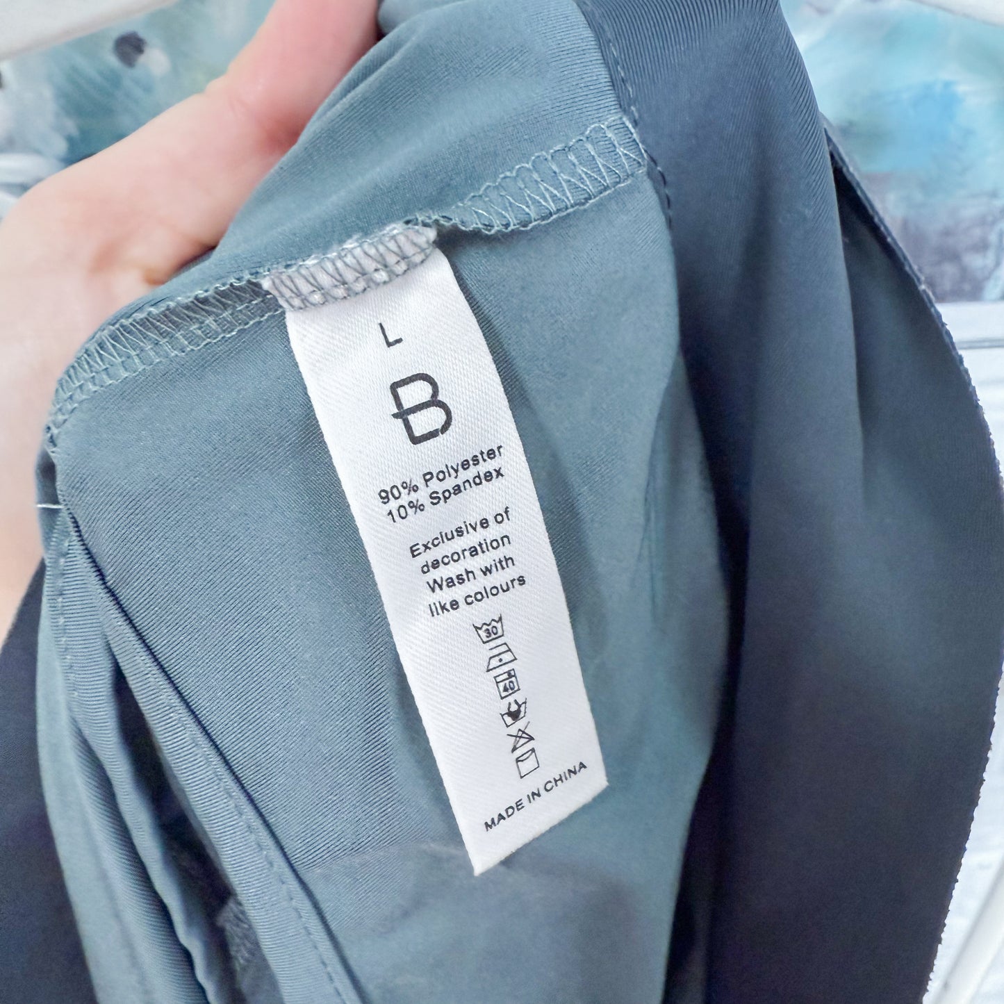 Blooming Jelly Grey Crossover Band Shorts (L)